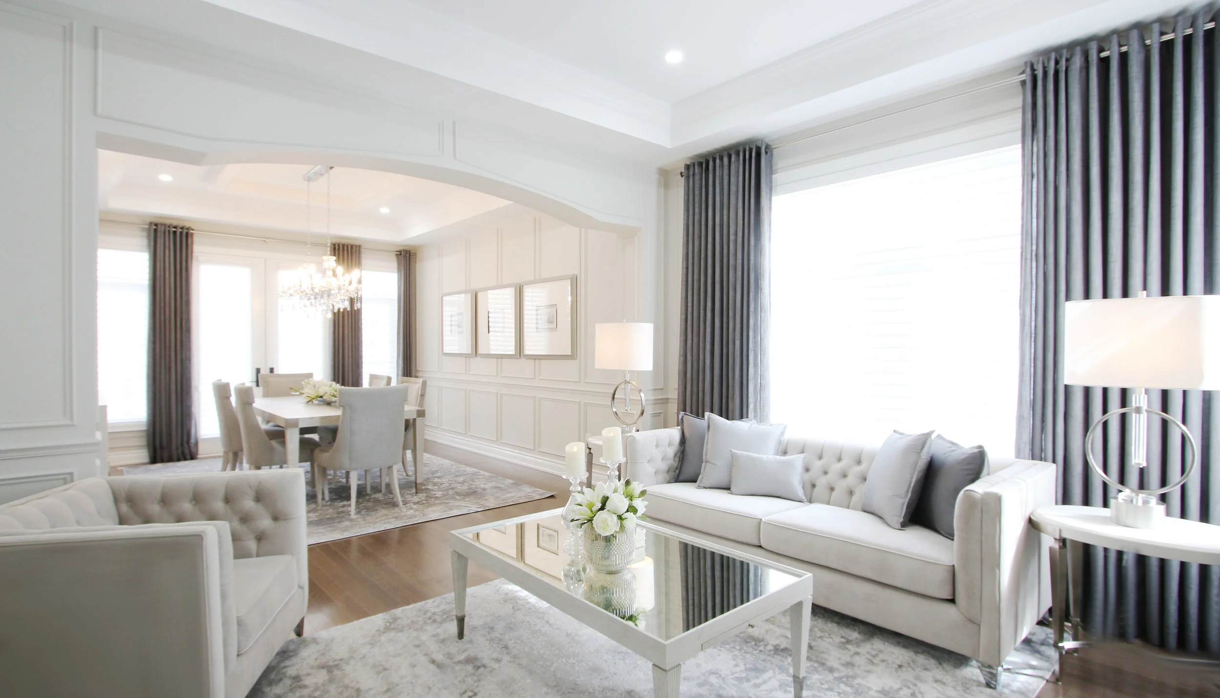 Living and Dining Room Makeover — KIMMBERLY CAPONE INTERIOR DESIGN