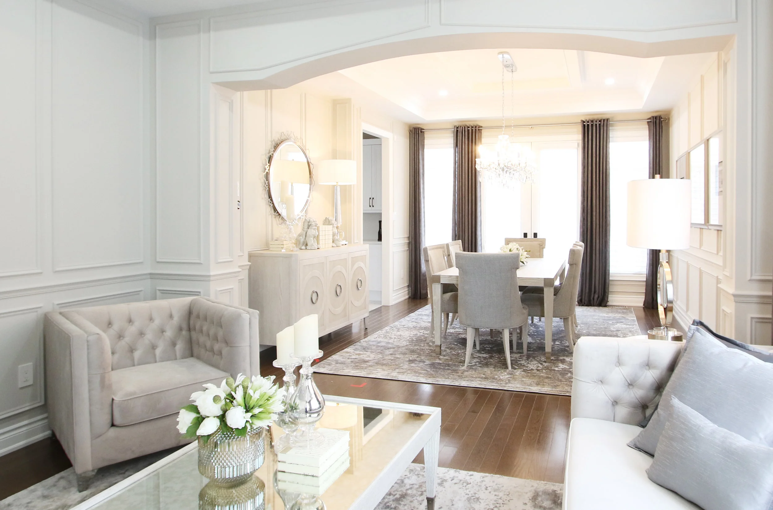 Living and Dining Room Makeover — KIMMBERLY CAPONE INTERIOR DESIGN