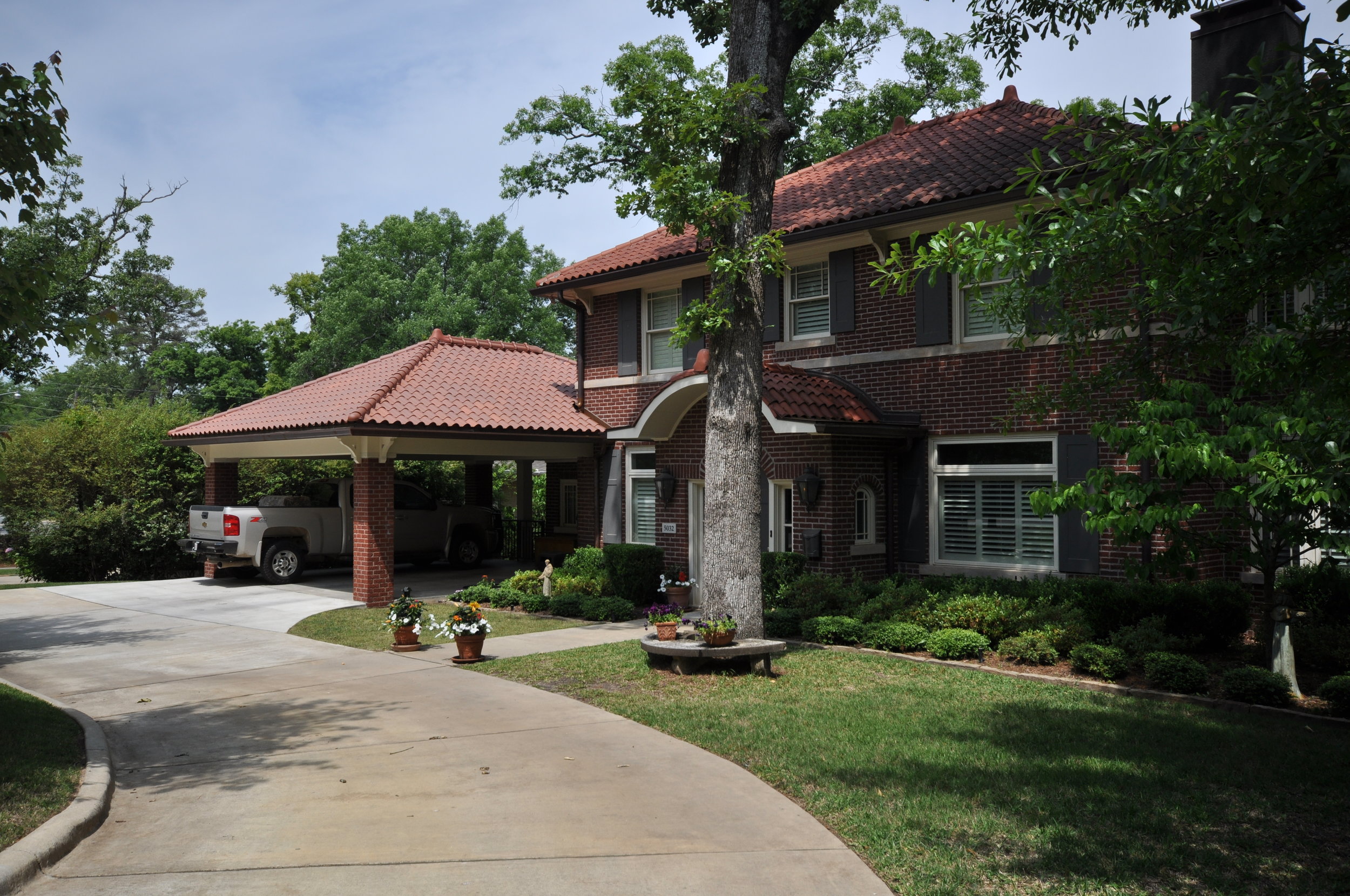 Tudor Style Carport Addition