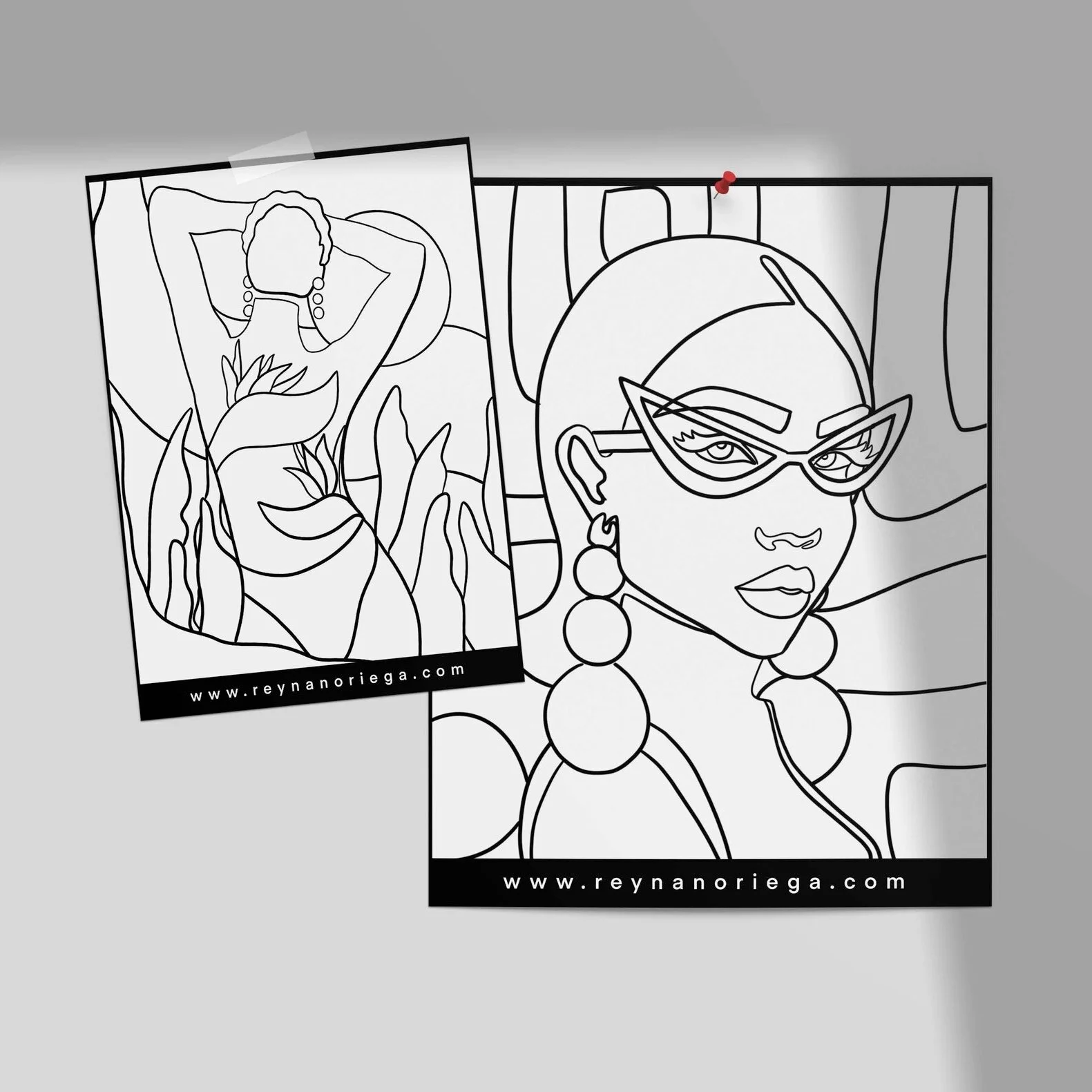 printable coloring pages print version reyna noriega