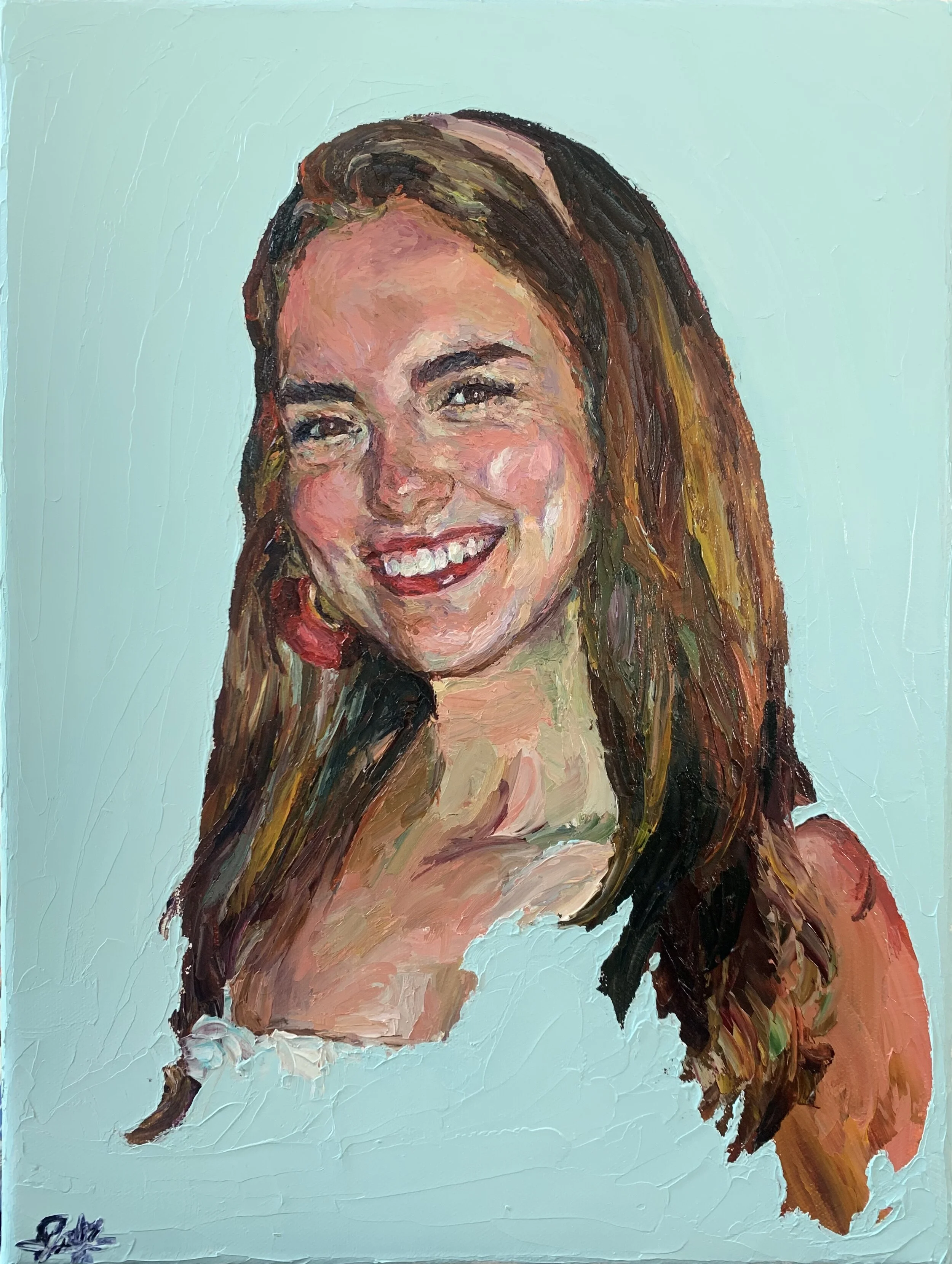 Tati in Teal, 2020