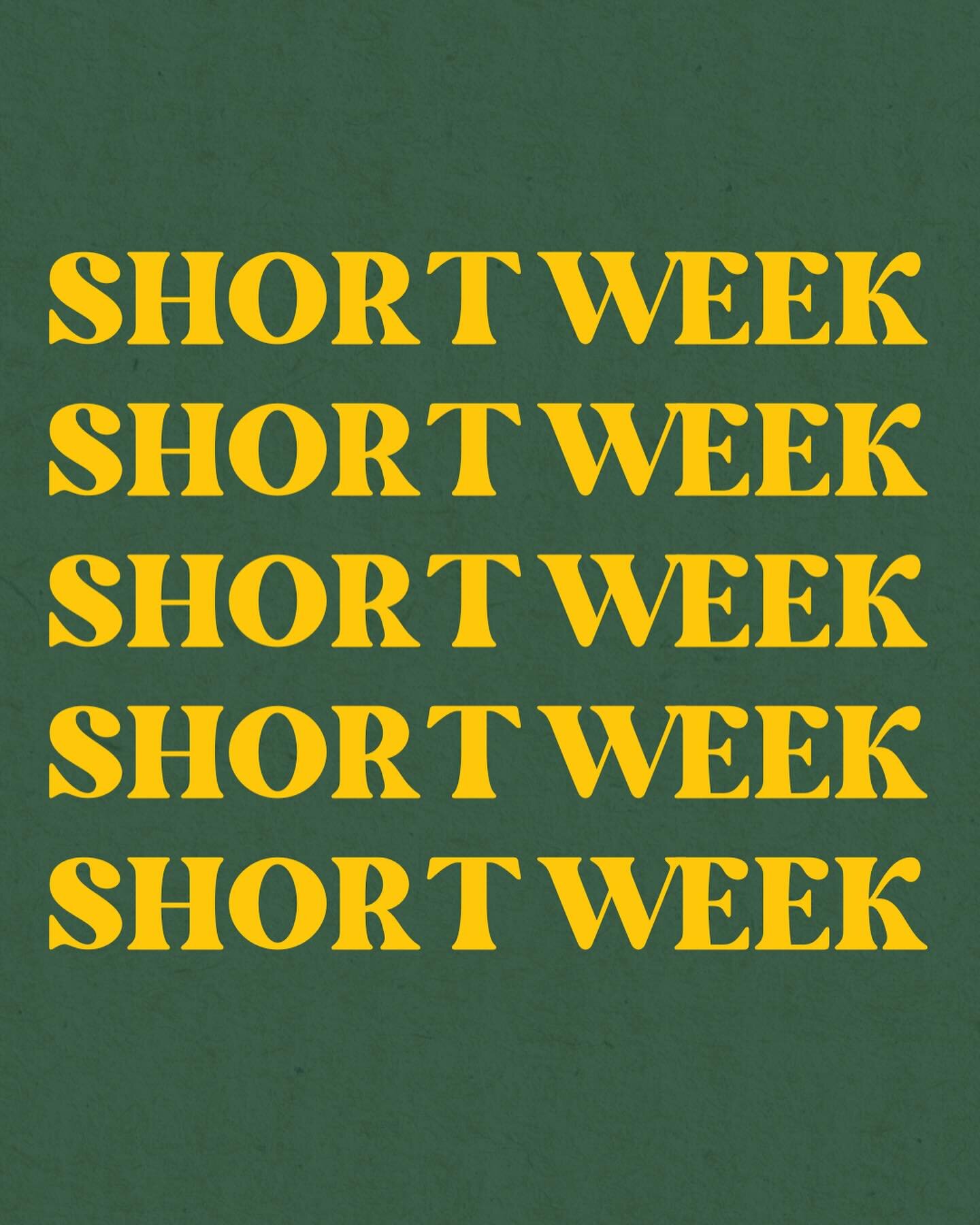Short week / descubre las opciones del d&iacute;a y ordena antes de las 11.30 en figalunch.com
⏲️mi&eacute;rcoles, jueves y viernes estaremos de descanso