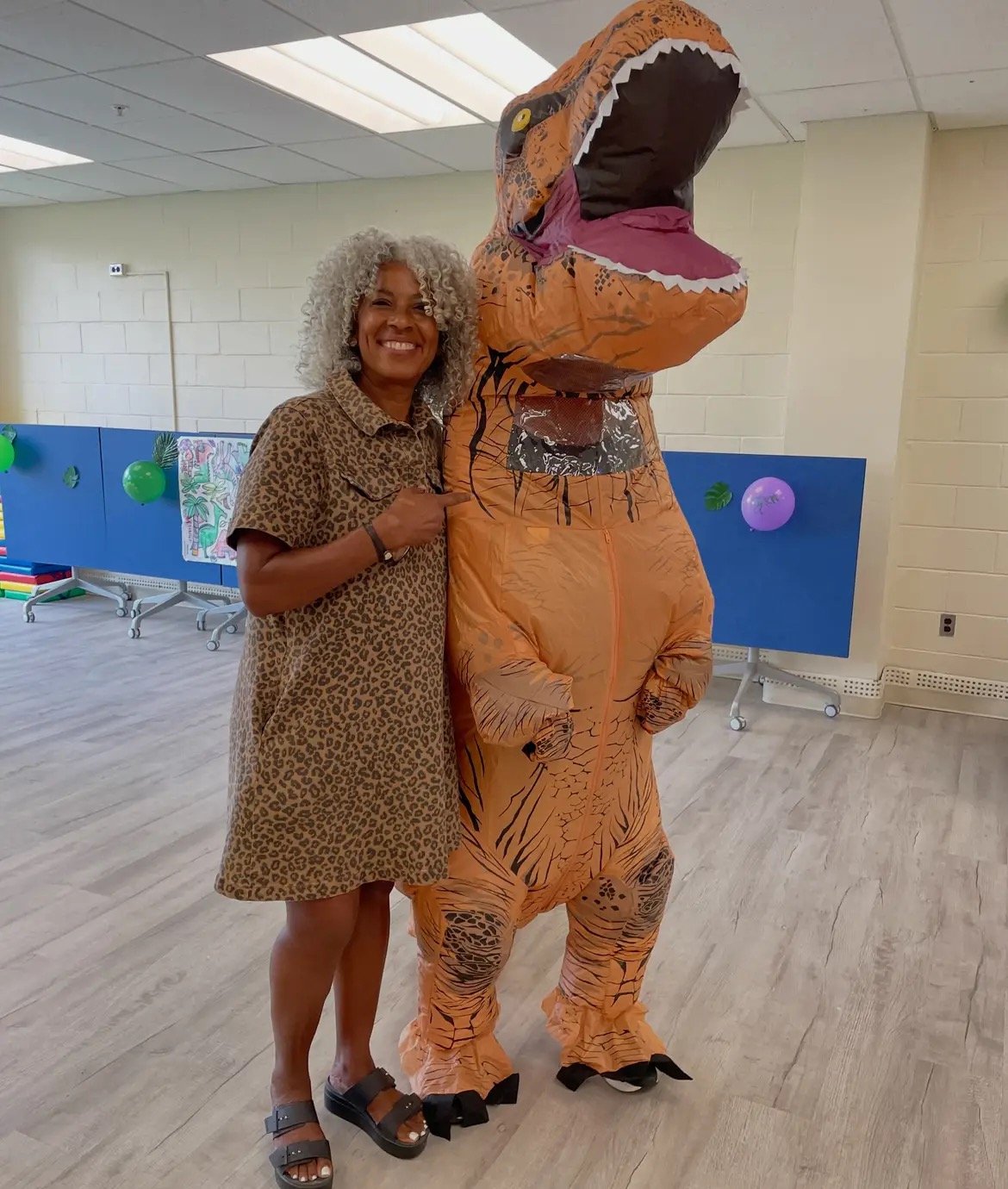 Bubble Tea T-Rex Party