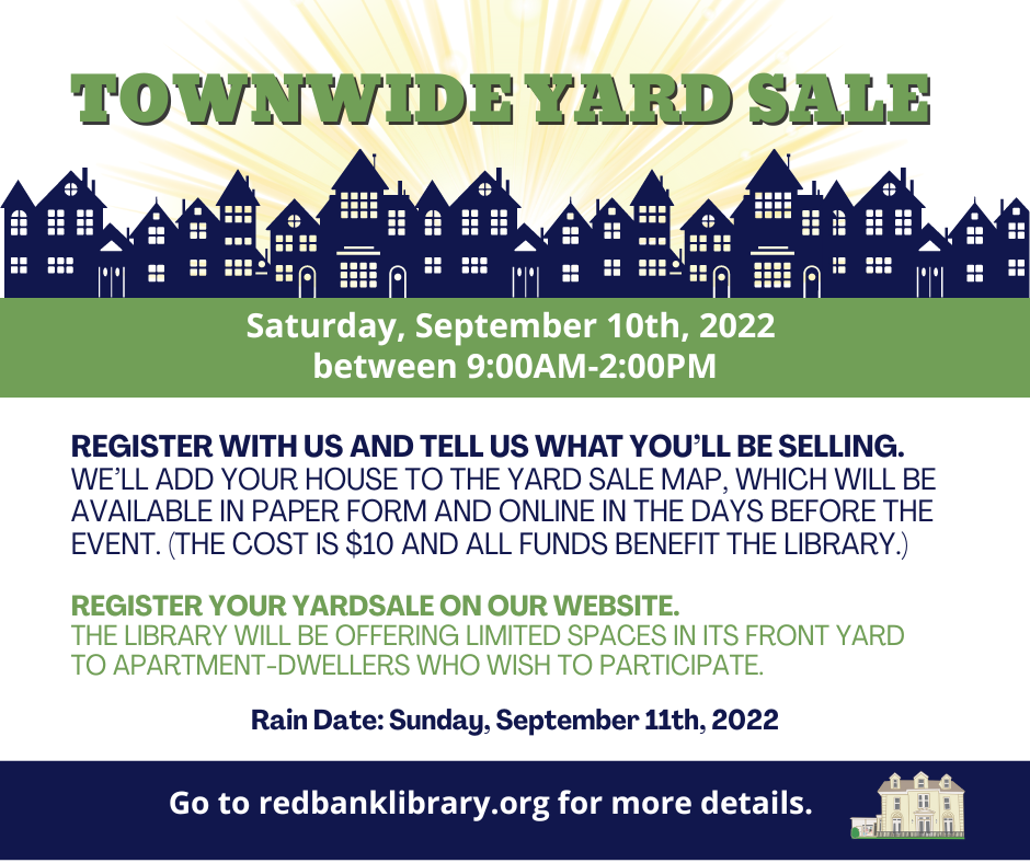 Townwide Yard Sale — Red Bank Public Library