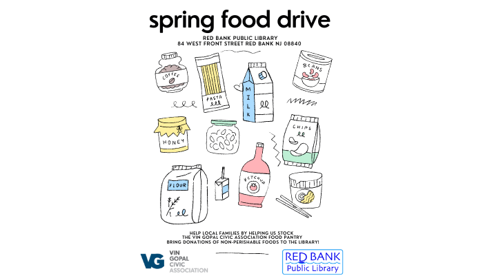 Spring into action with Red Bank Public Library’s Food Drive! — Red ...