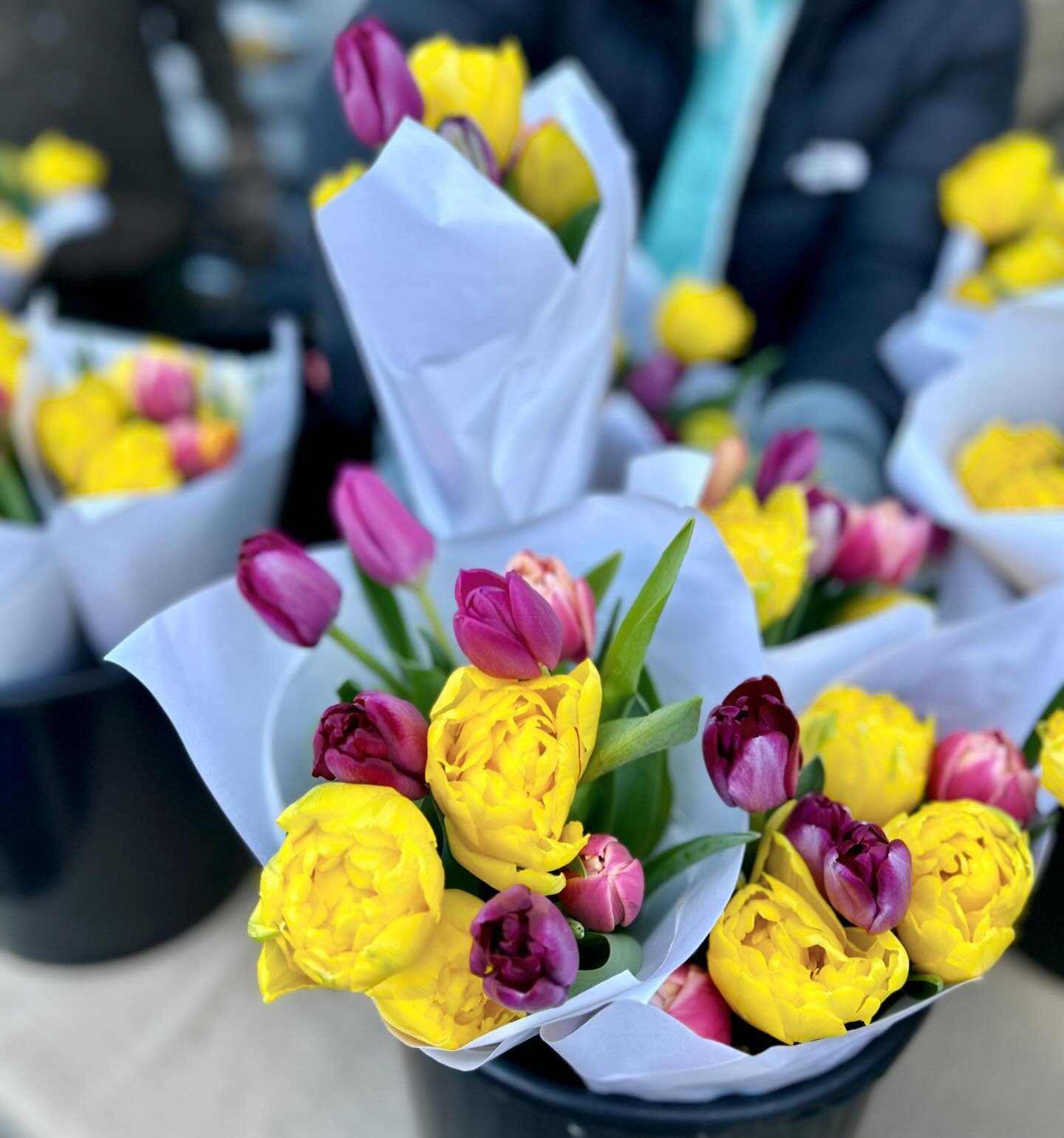 💐Will you be bringing one of these bundles of beauties home with you tomorrow morning? 😍Add it to your basket full of local groceries and one of a kind artisan finds! 🧺

You definitely won&rsquo;t want to miss our second market day of the year! We