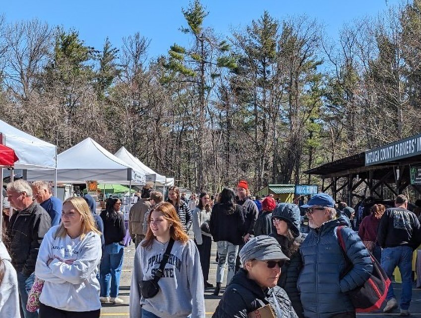 🌱🌸 Tomorrow is THE day! Embrace the full bloom of April at the Watauga County Farmers&rsquo; Market! 🥐🌼

April&rsquo;s market is in full swing, offering a bounty of fresh delights to kick off the season just right. From tender greens to vibrant t