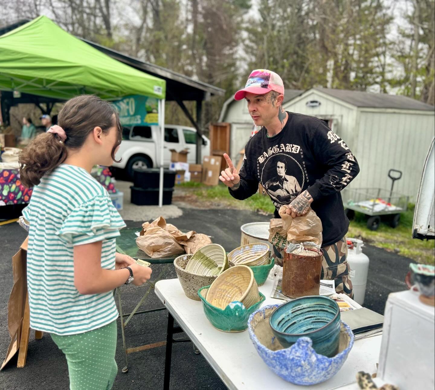 ⛅️Good morning Boone! We are out here enjoying a marvelous market day, and we hope you&rsquo;ll come join us! As we get further into April, our tables are getting  fuller and fuller - swipe to see a few of the fabulous products available now!💐

🖍️T