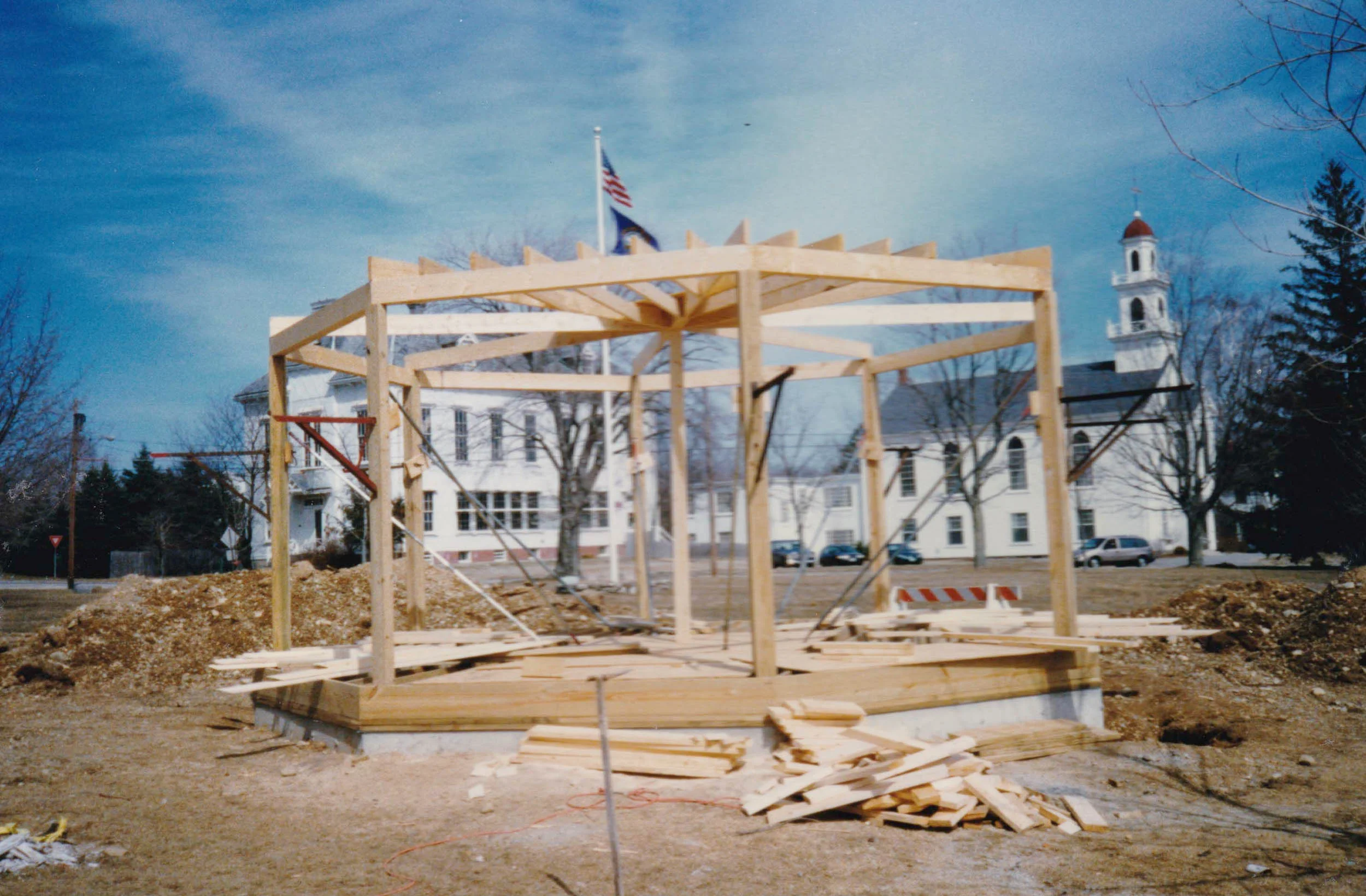 North Hampton Historical Society Bandstand Construction-5.jpg