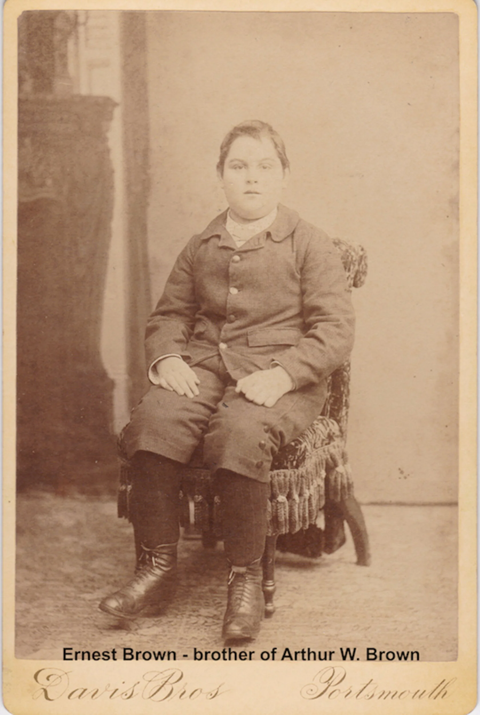 Ernest Brown - brother of Arthur W. Brown