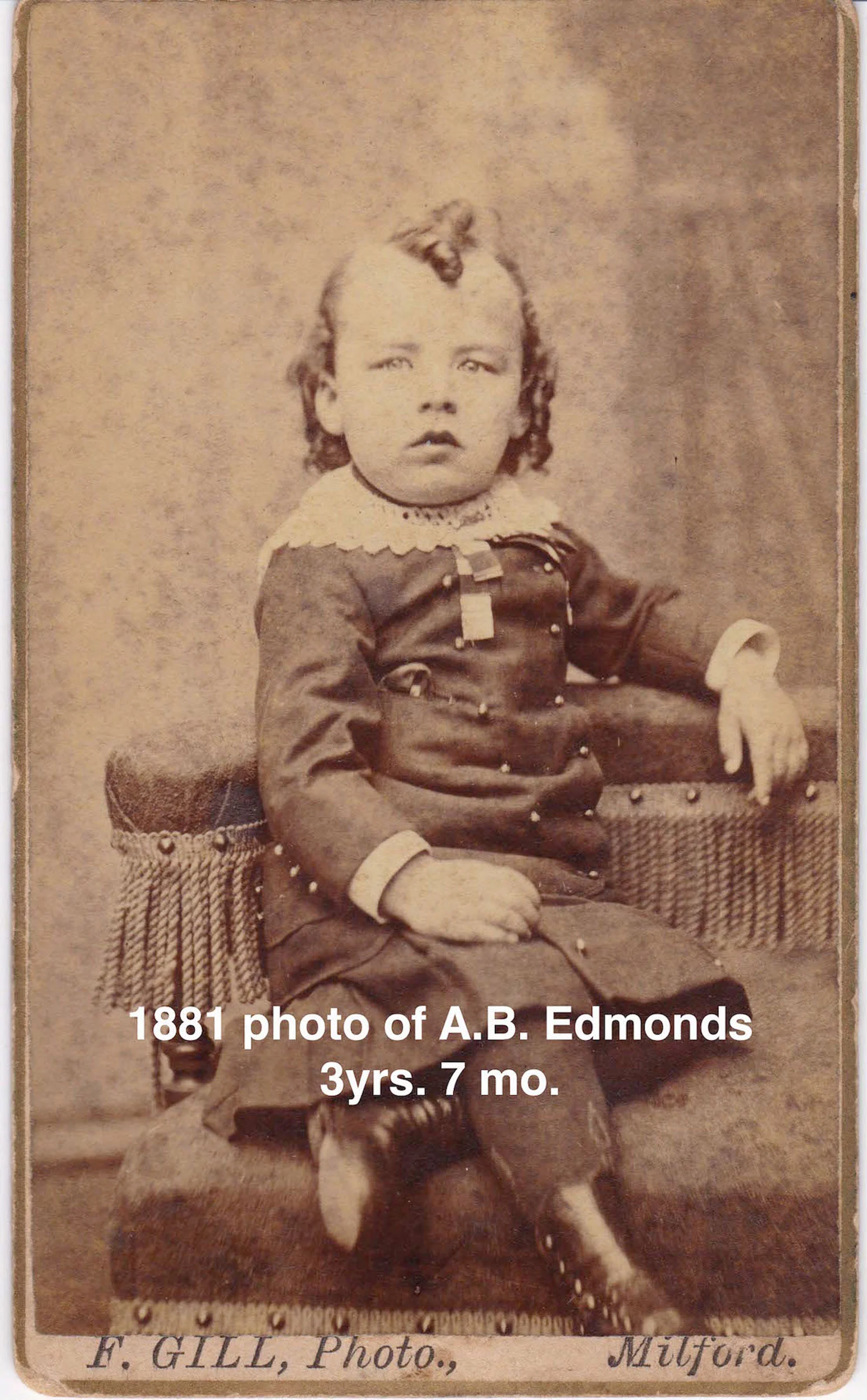 A.B. Edmonds - 1881