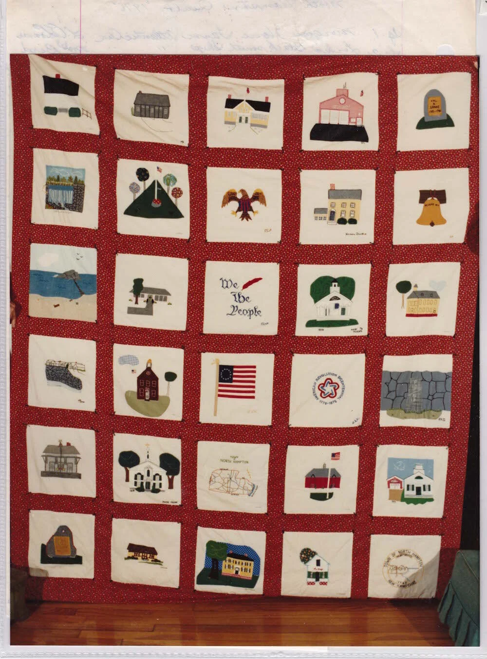  North Hampton’s  250th Anniversary -  Quilt 