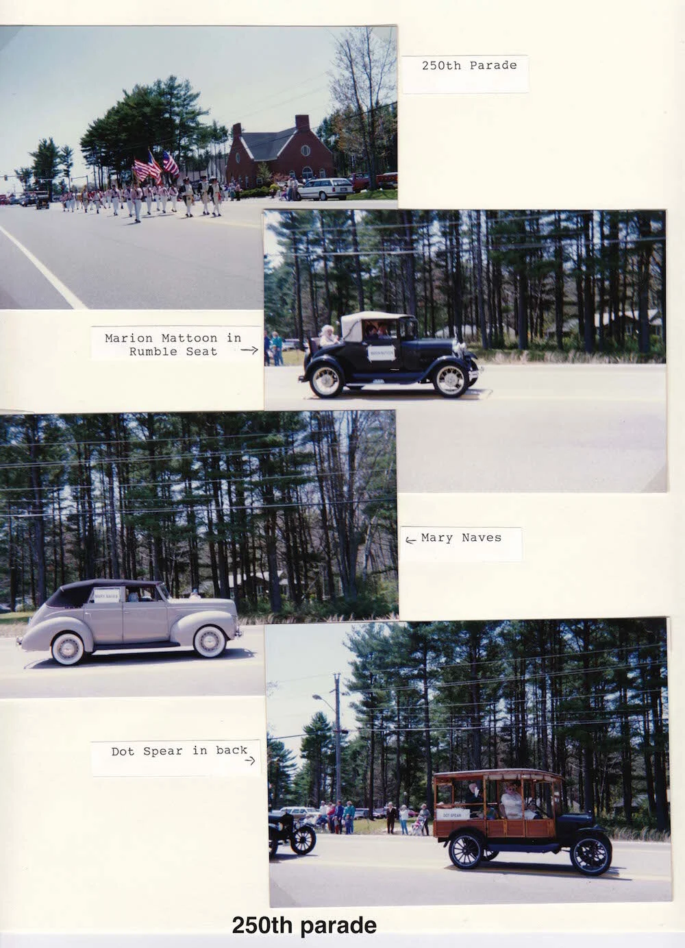  250th Parade - Marion Mattoon, Mary Naves and Dot Spear 