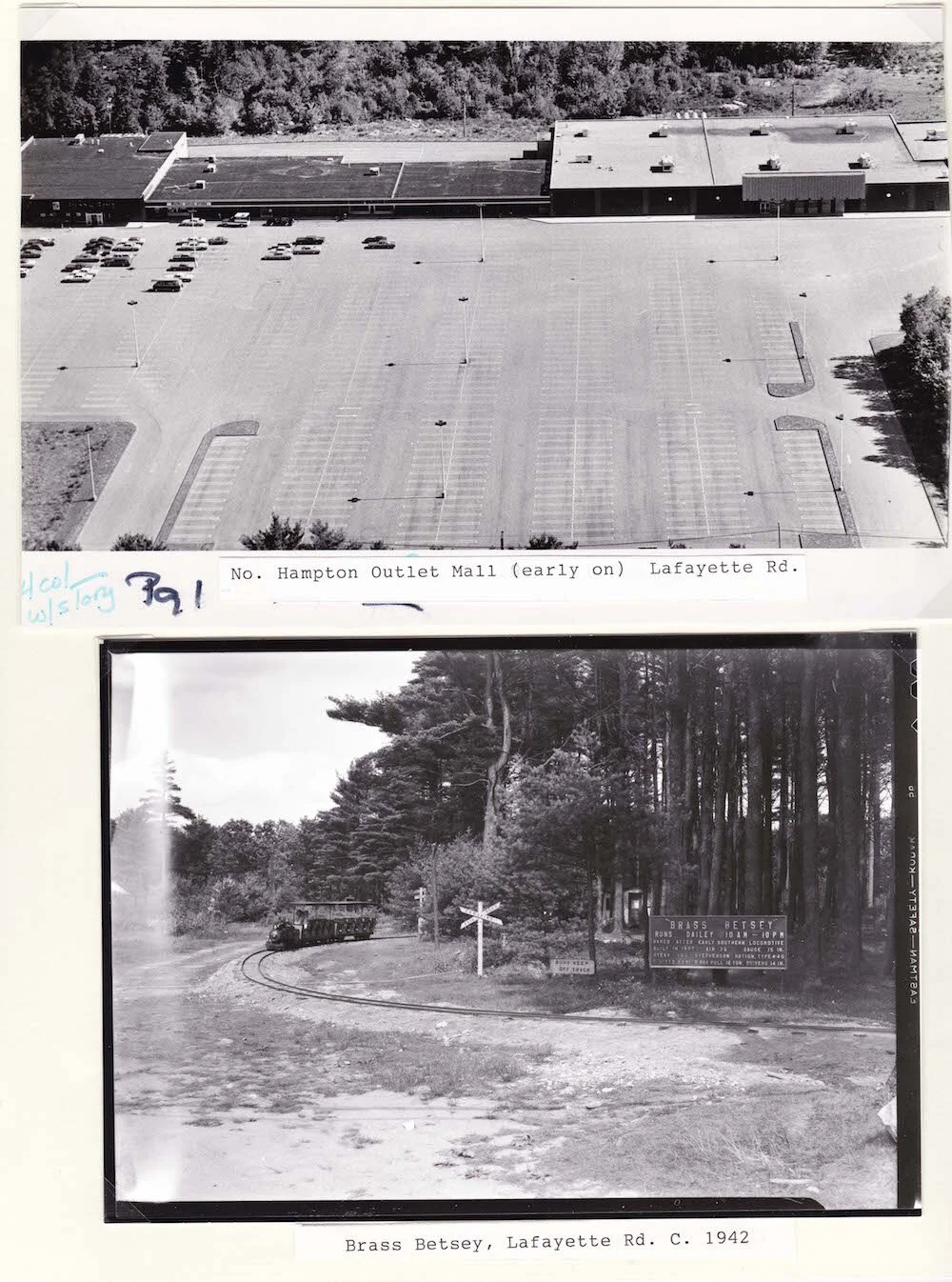  North Hampton Outlet Mall ( early on )  Brass Betsey,  Lafayette Rd.  c. 1942 