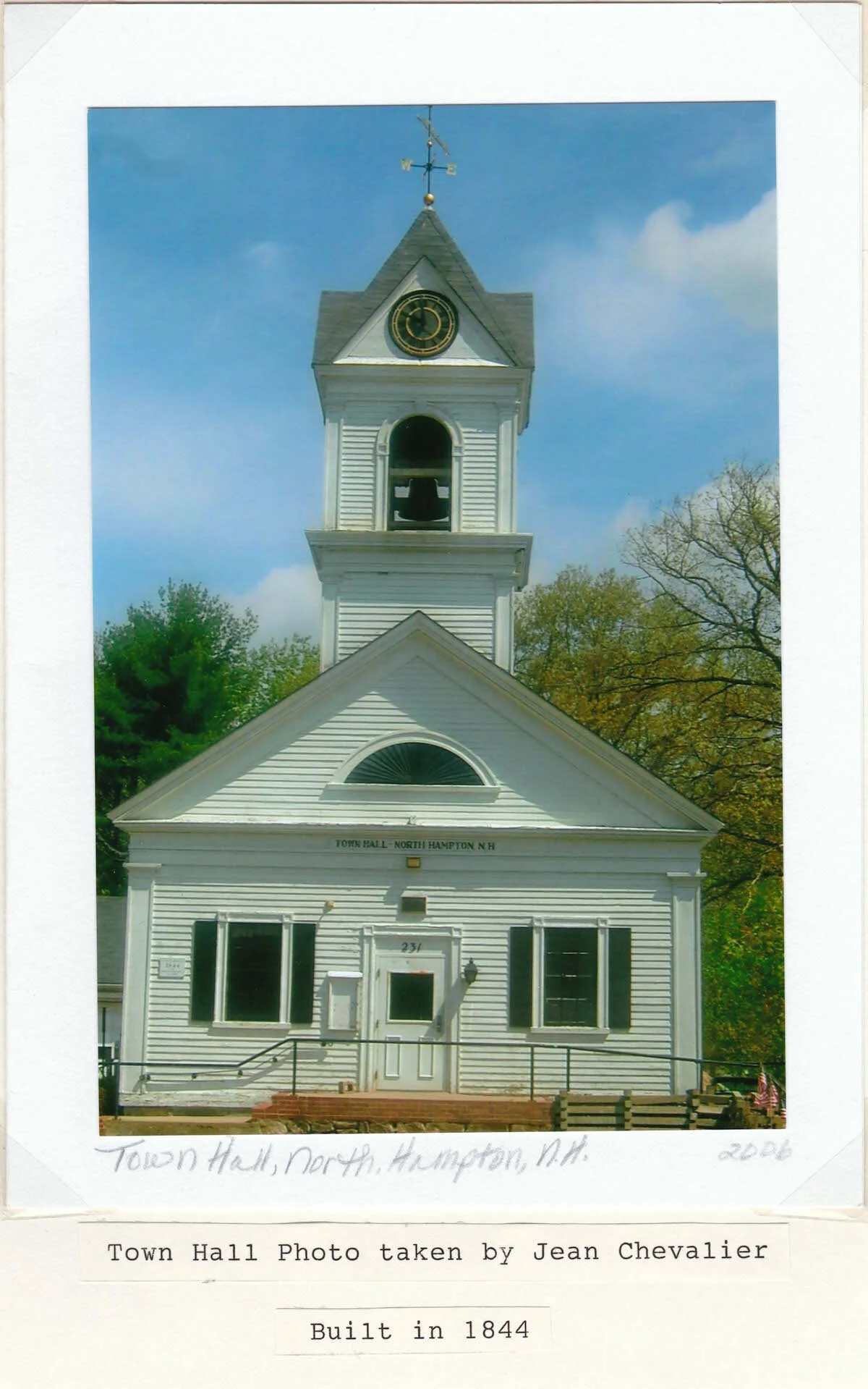  Town Hall - photo taken by Jean Chevalier -  Town Hall built in 1844 
