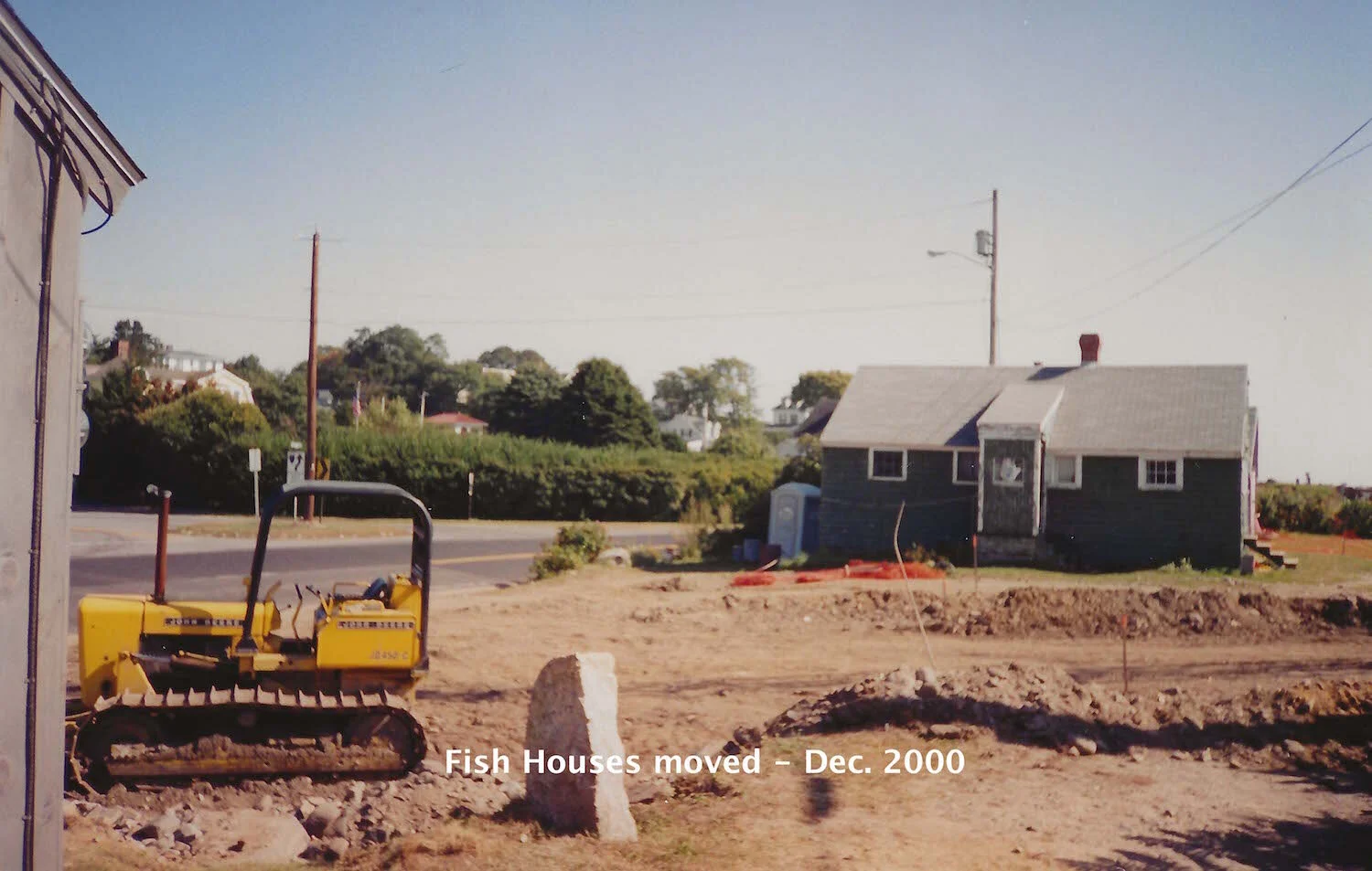 Fish Houses moved - Dec. 2000