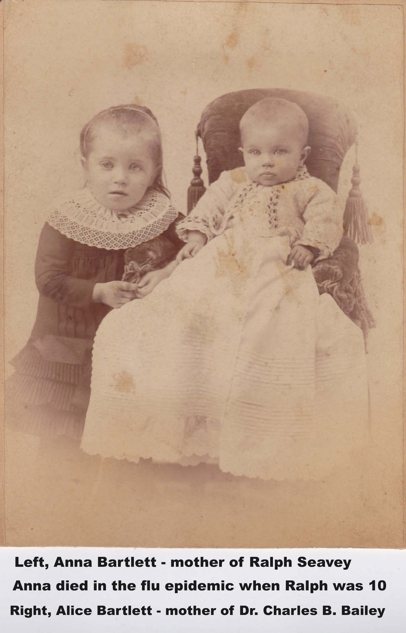 Anna Bartlett, Dr. Charles Bailey
