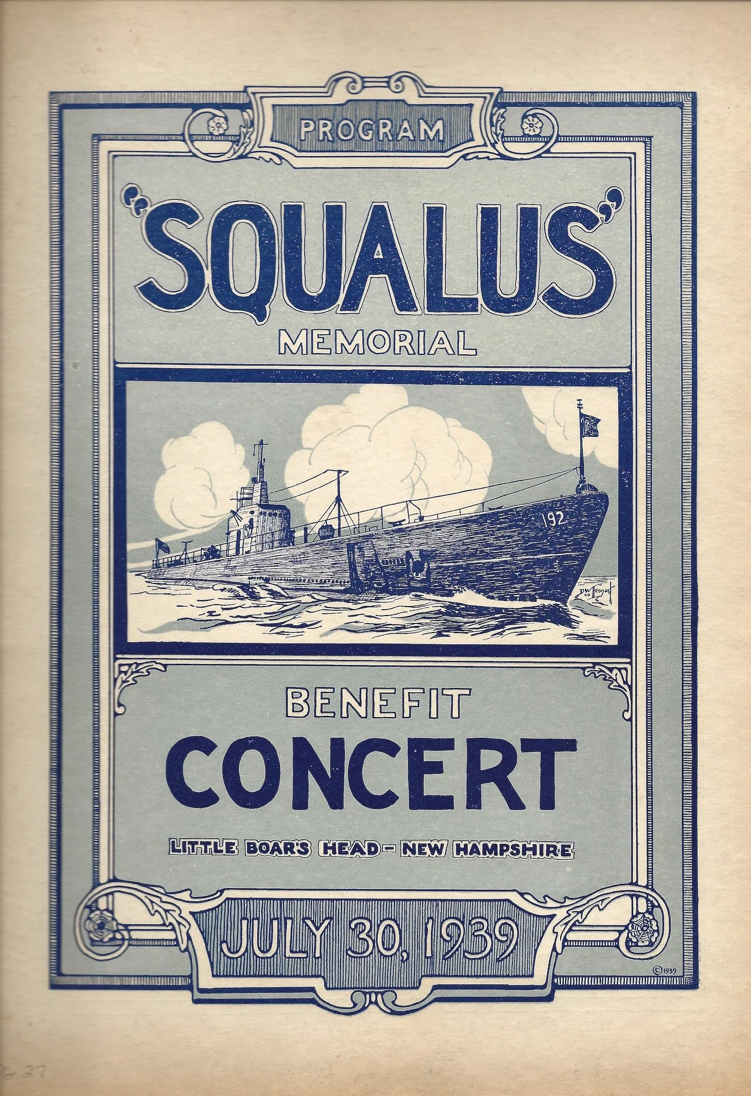 Squalus Saga - North Hampton’s Modest Role