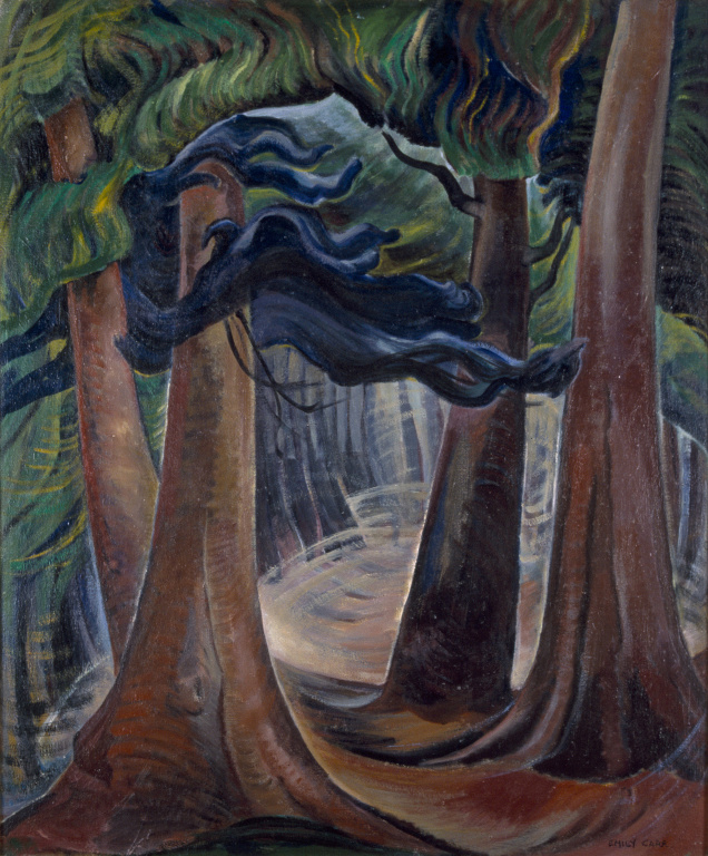 Among the Firs by Emily Carr, circa 1931