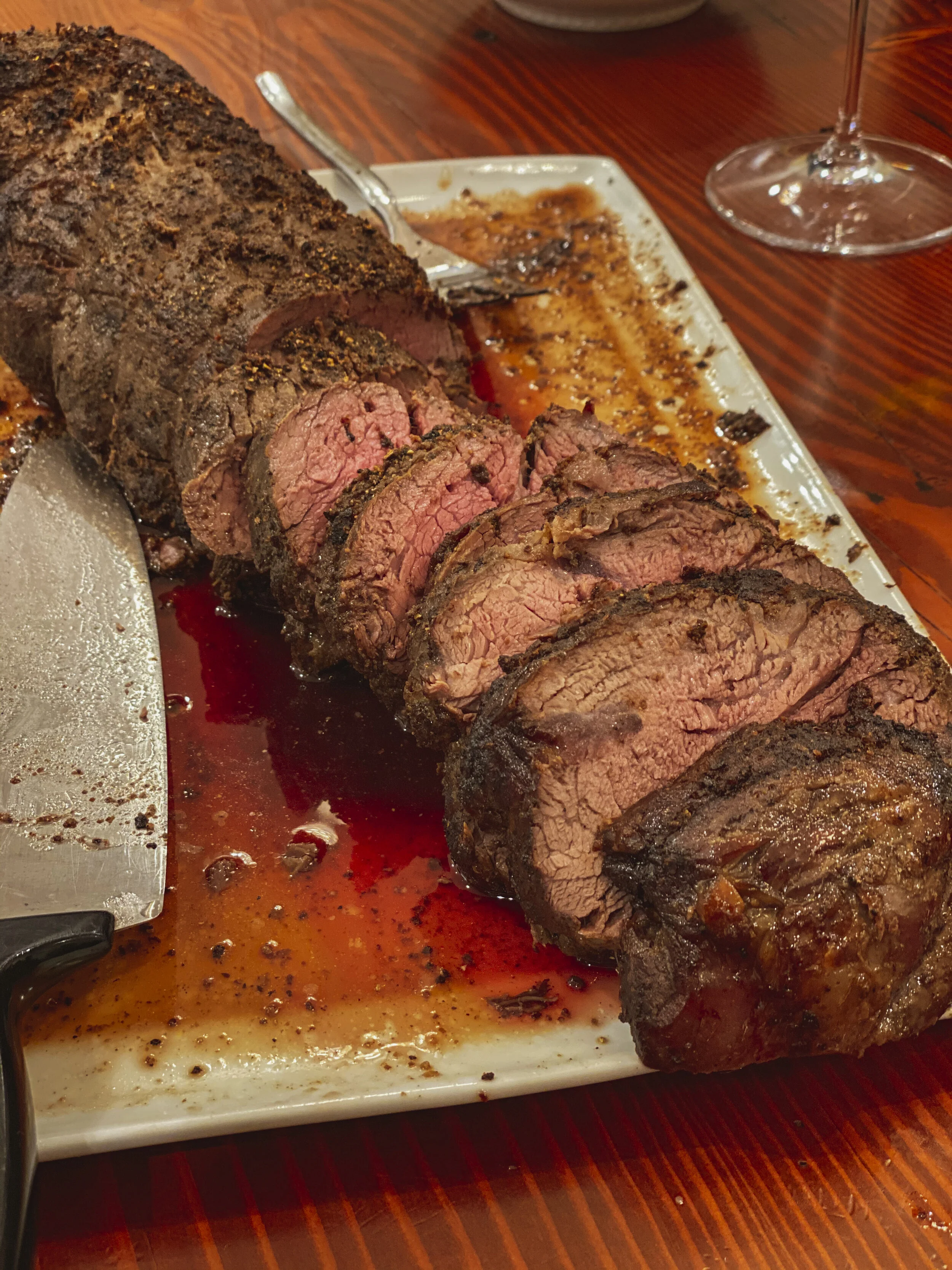 Let's Get Cooking PorciniCrusted Beef Tenderloin with Truffle Butter