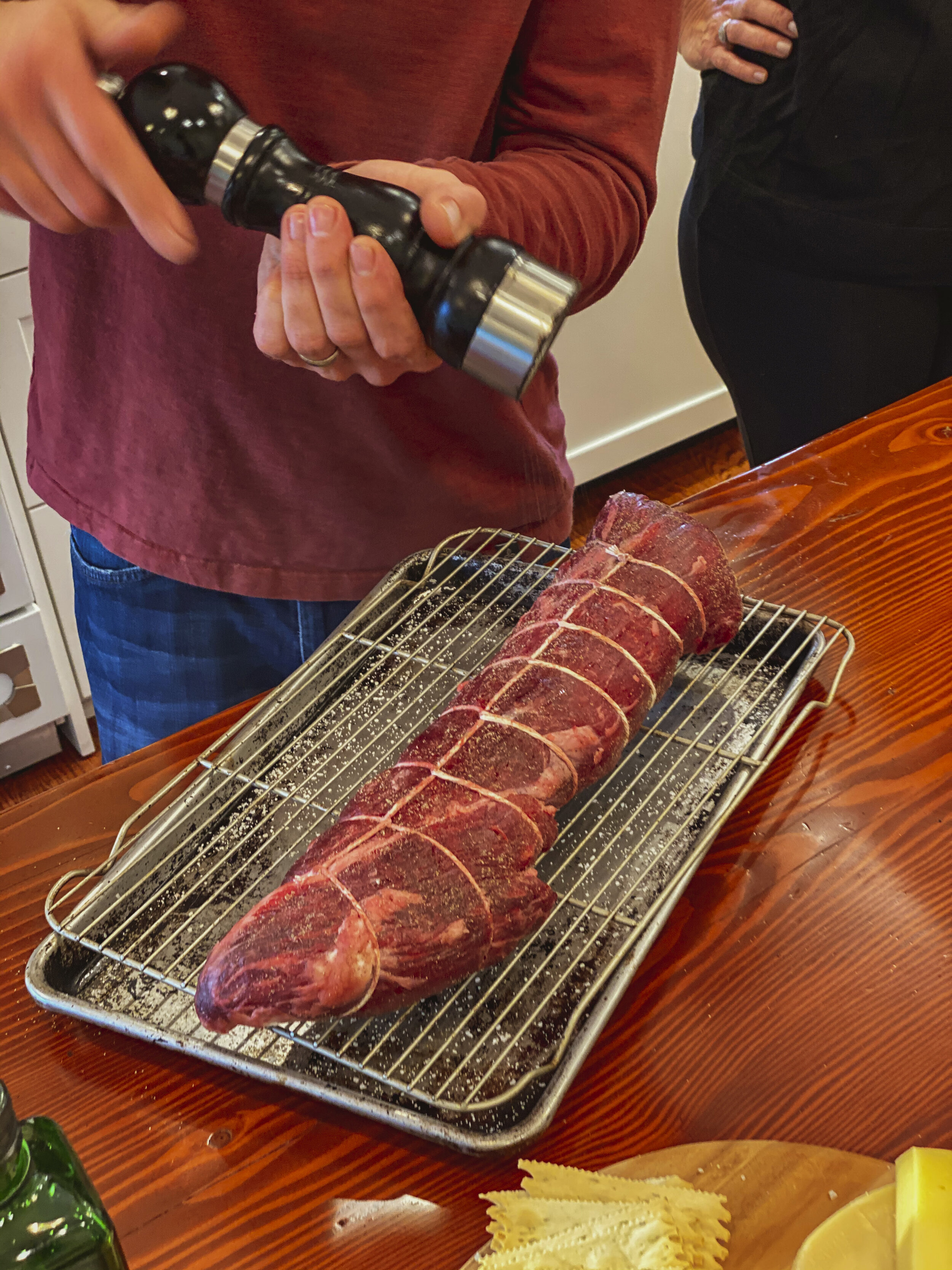 Let's Get Cooking PorciniCrusted Beef Tenderloin with Truffle Butter