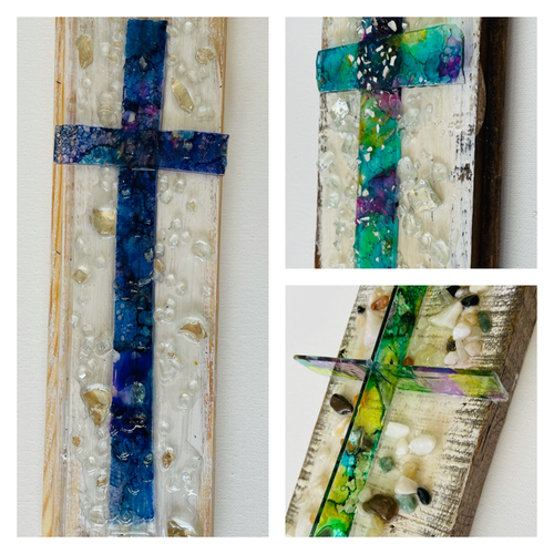 Stained Glass Cross