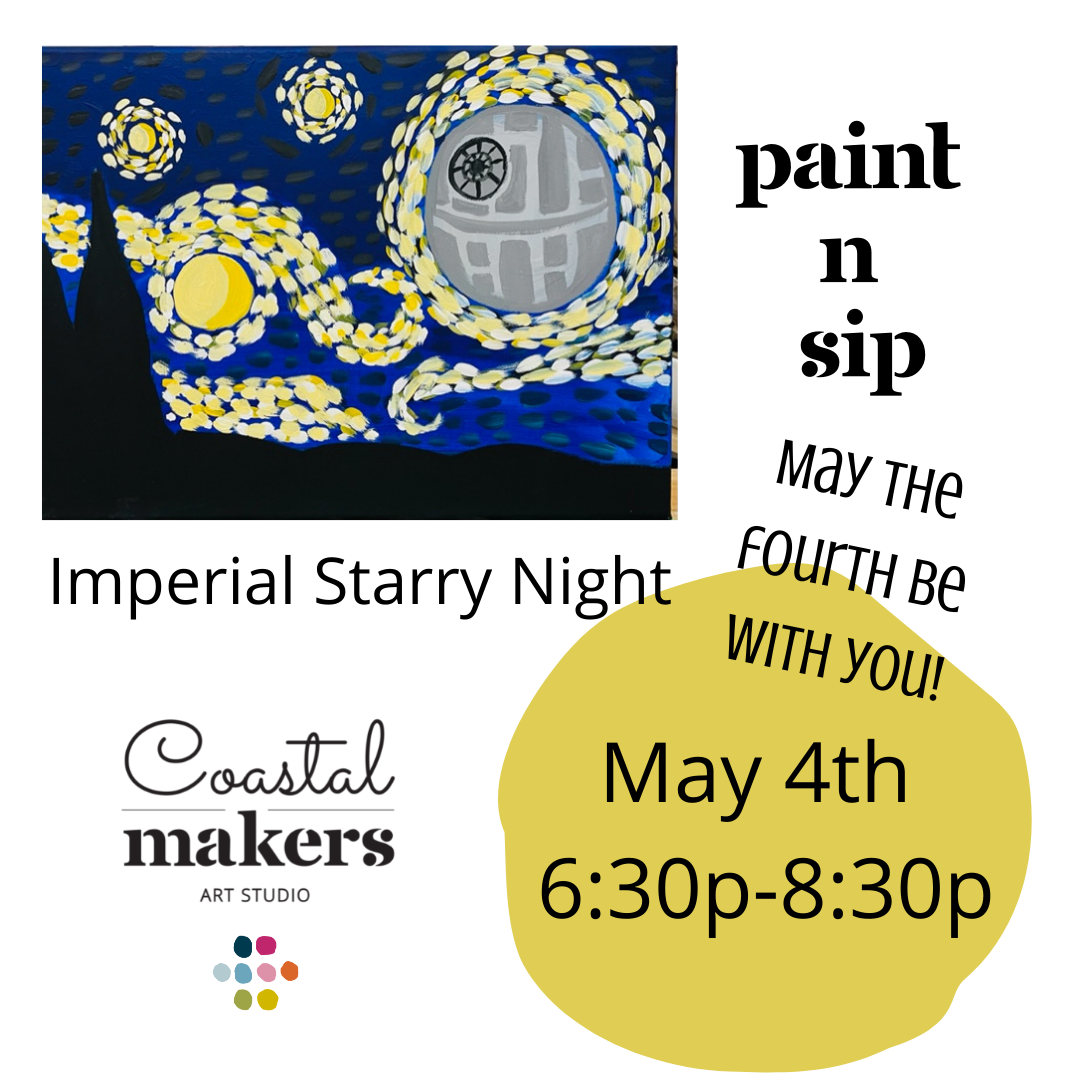Imperial Starry Night Paint n Sip