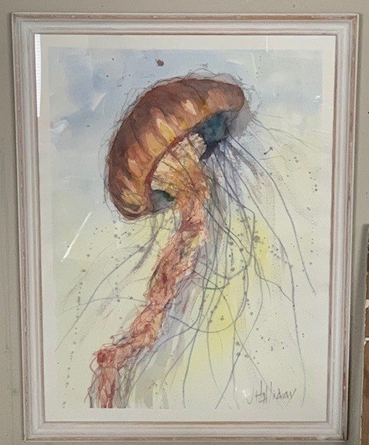 Animals of the Ocean Watercolor Painting