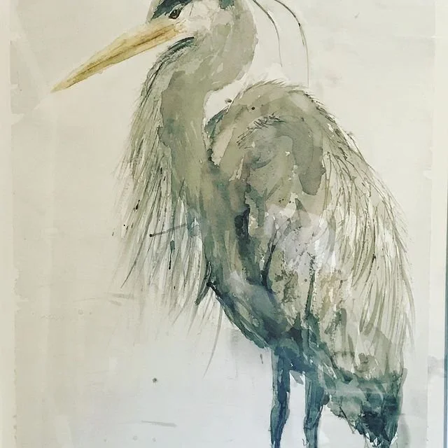 Feathered Friends Watercolor Painting