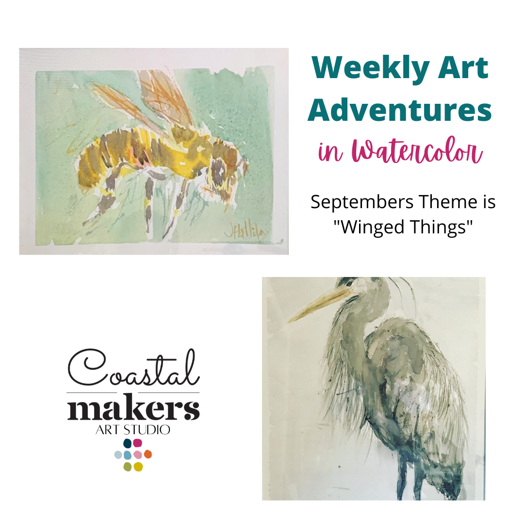 Weekly Art Adventures in Watercoloring for Kids
