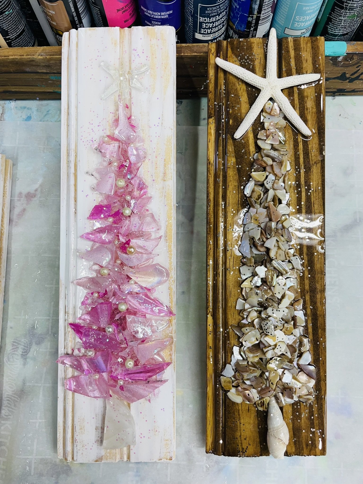 Crushed Glass &amp; Resin, Dec 19th, 2-4pm