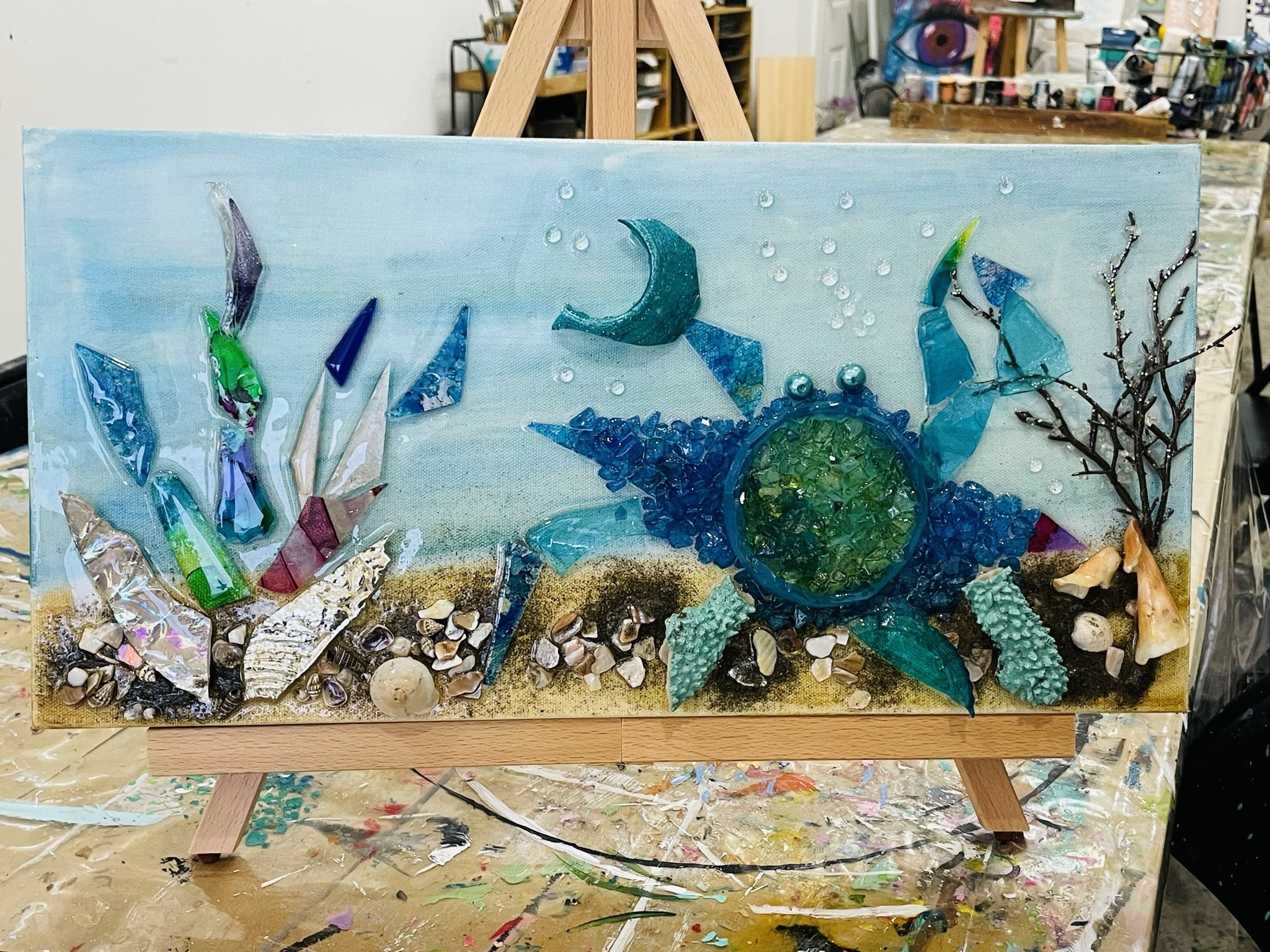 Glass &amp; Resin Date Night