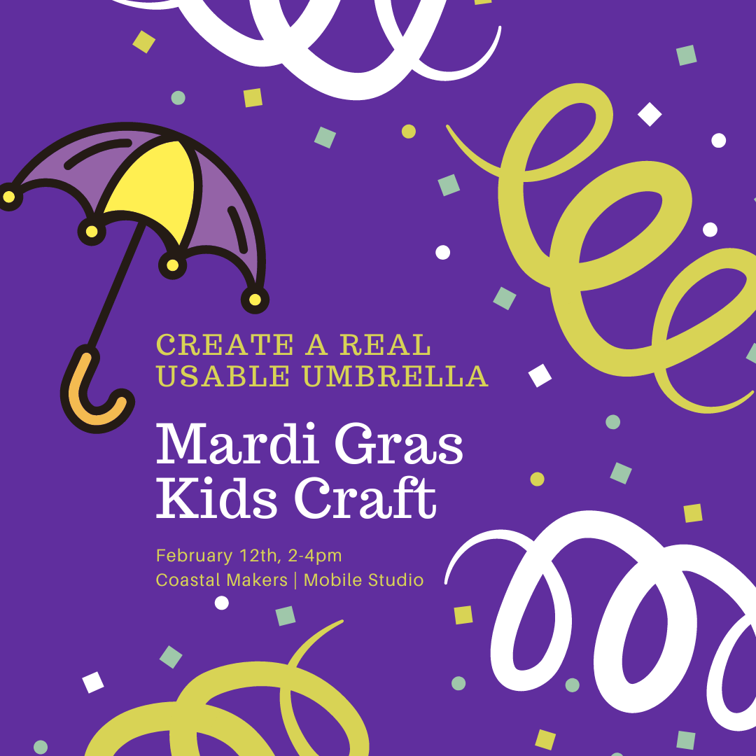 Second Line Mardi Gras Umbrella