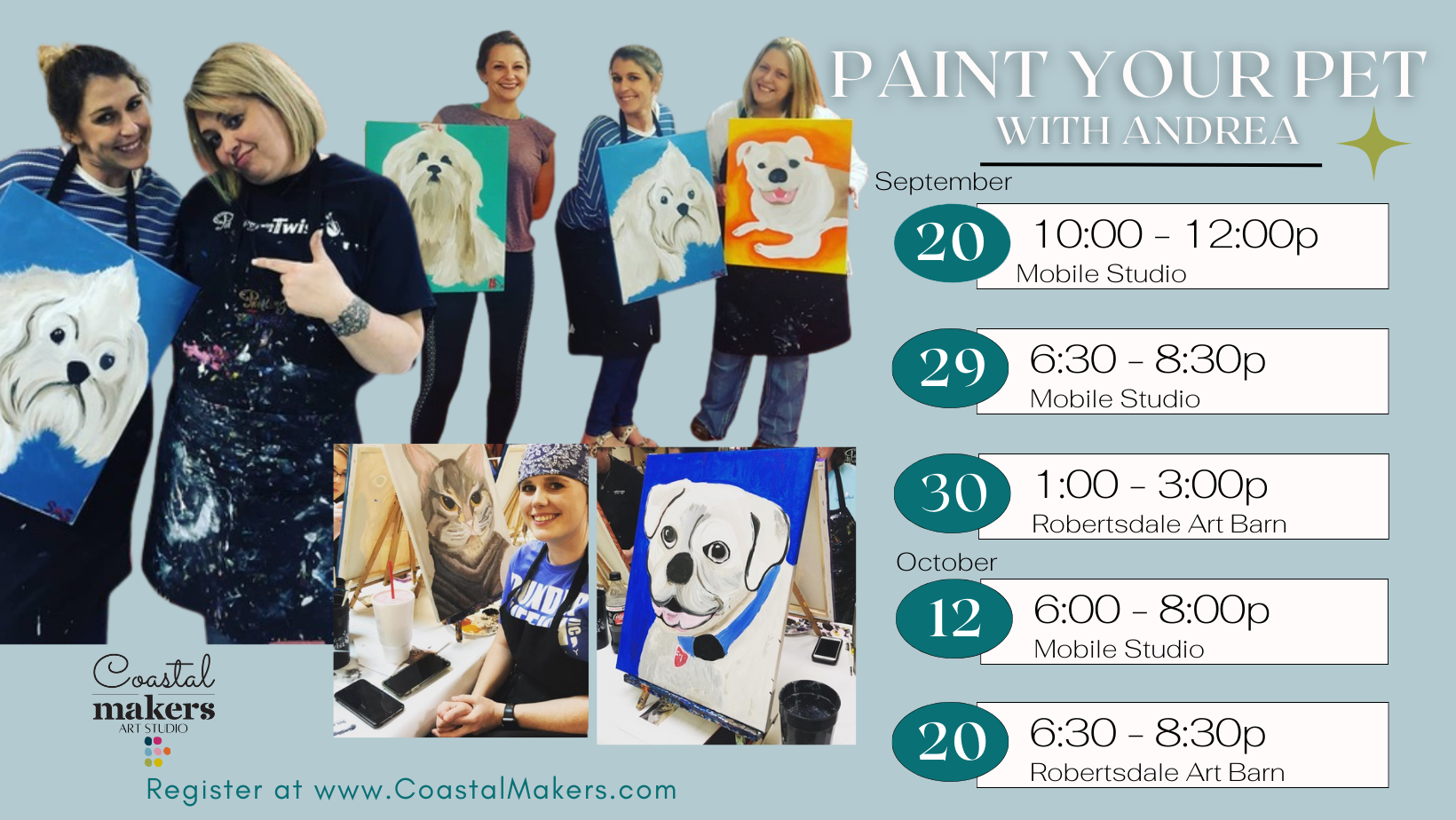 Paint Your Pet with Andrea
