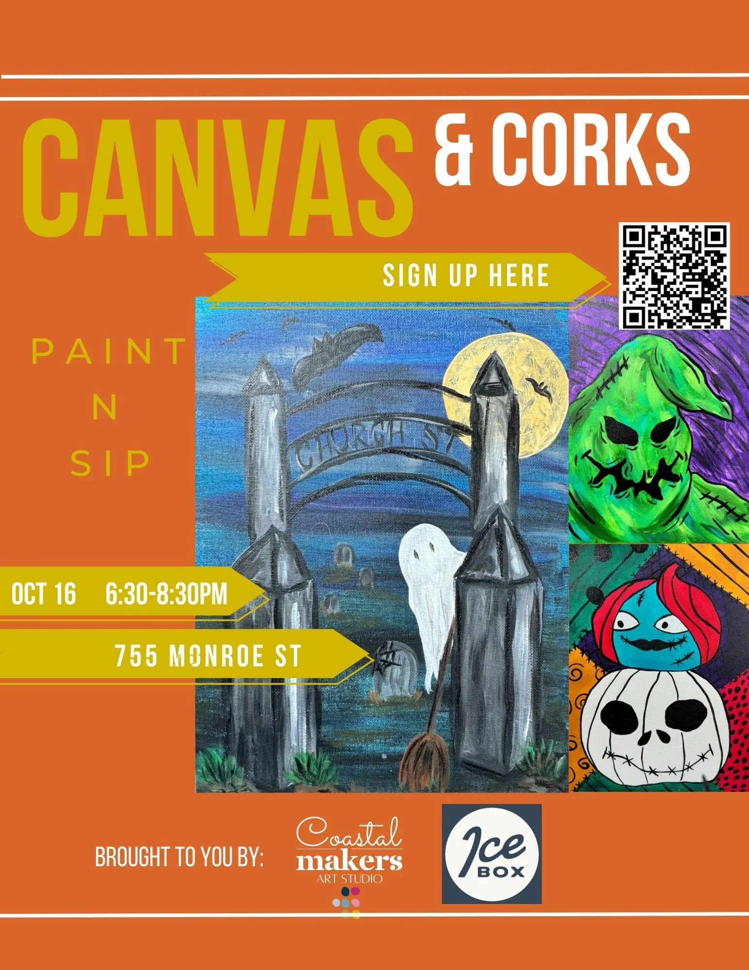 Canvas & Corks at The ICE BOX