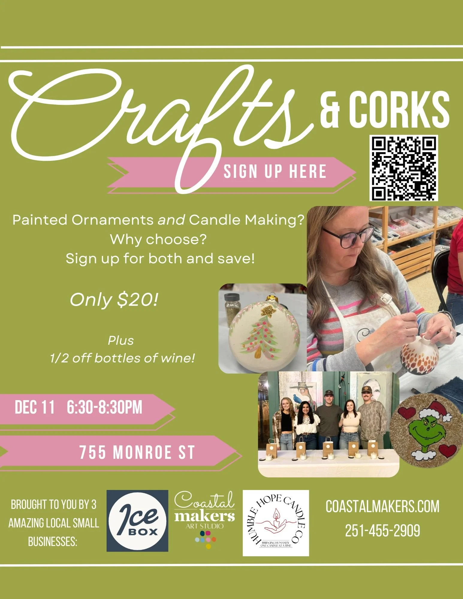 Canvas & Corks at The ICE BOX