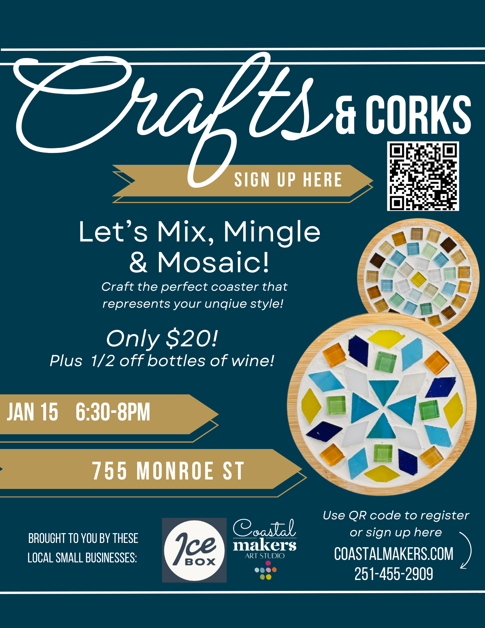 Canvas & Corks at The ICE BOX