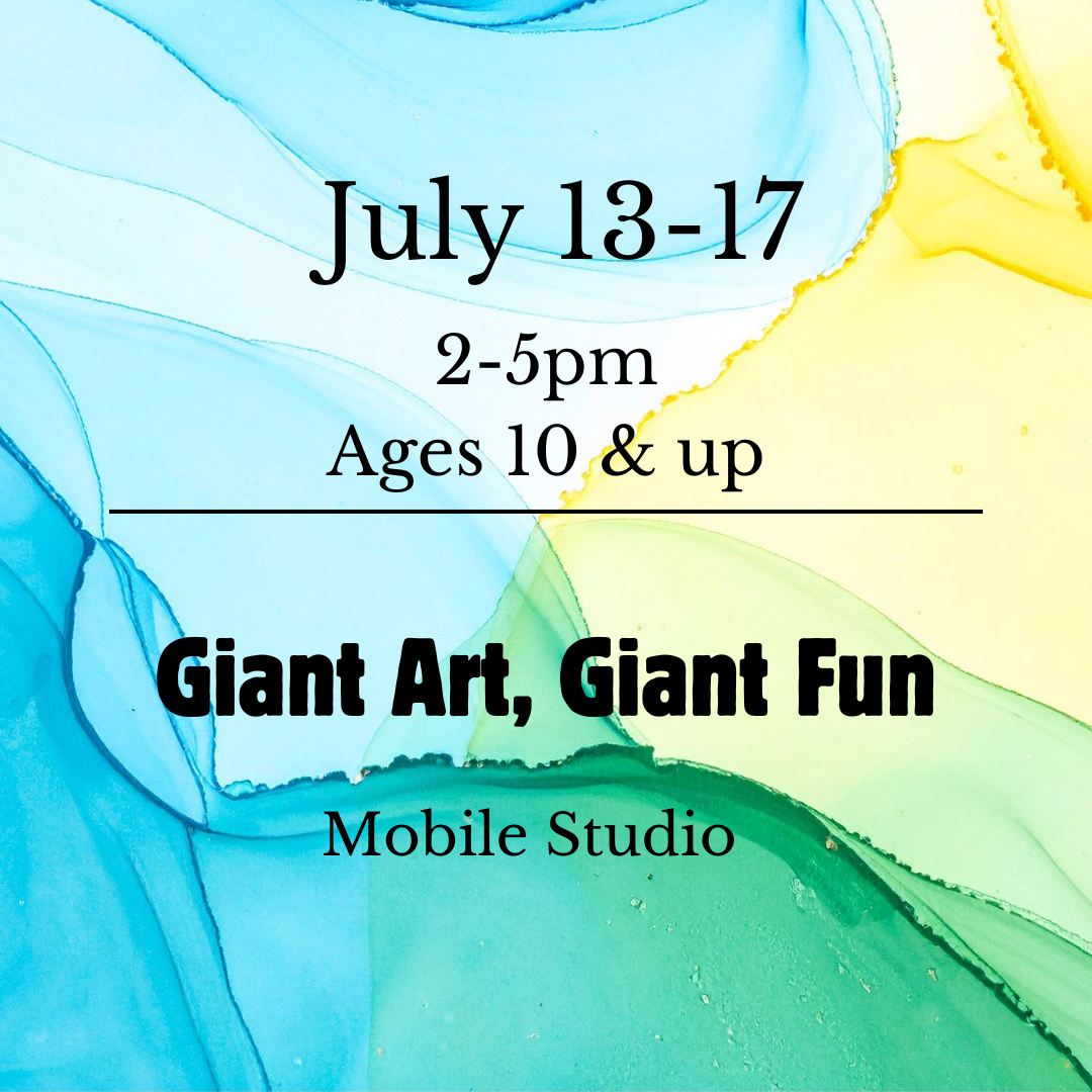 GIANT ART, GIANT FUN ART CAMP 