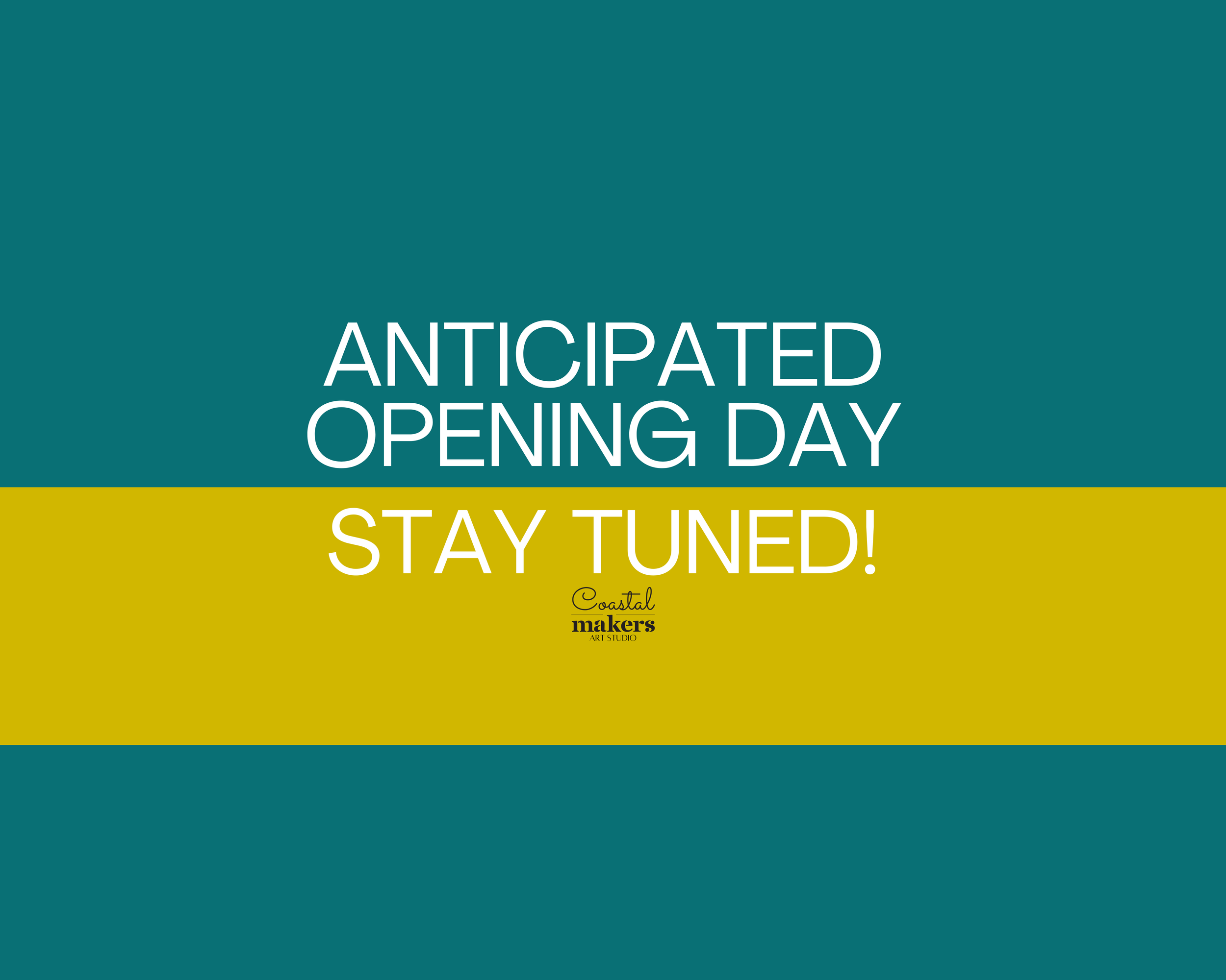 Anticipated Opening Day!
