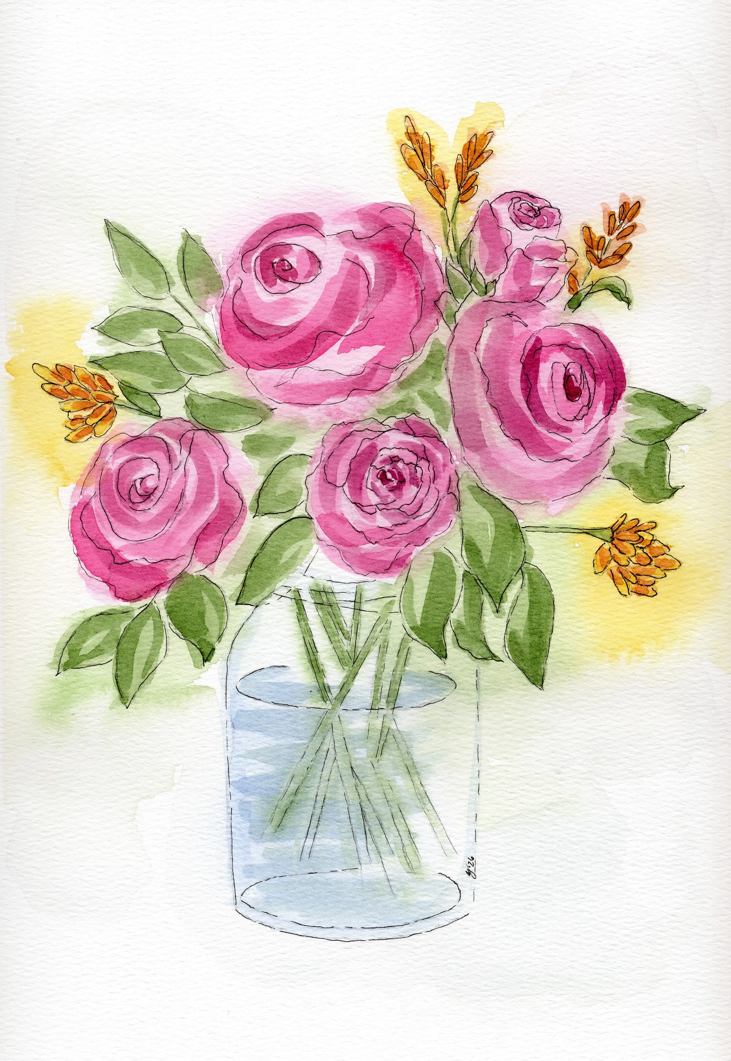 Flowers in a Mason Jar_June 11.jpg