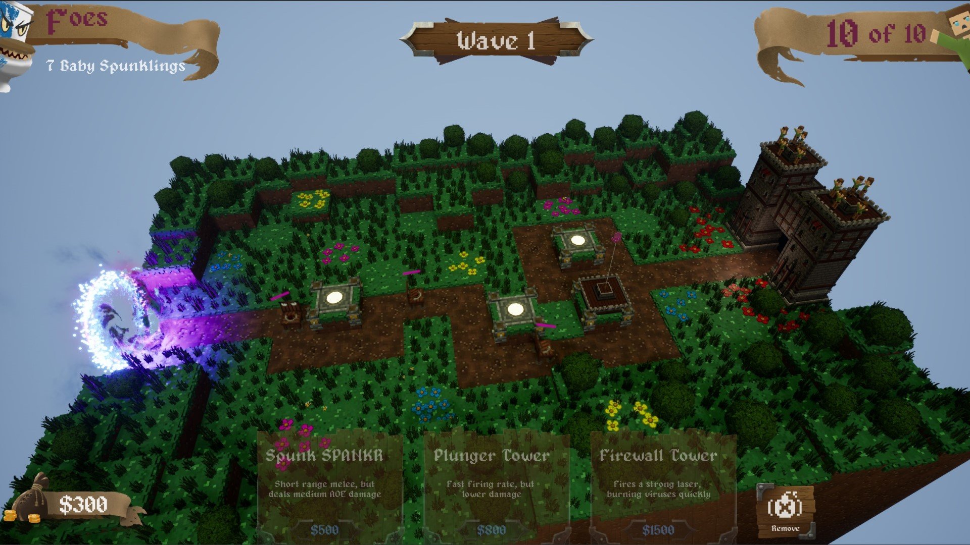 Tower defense? In this game? Welcome to Booty Defense — where the genre shifts but the chaos stays.