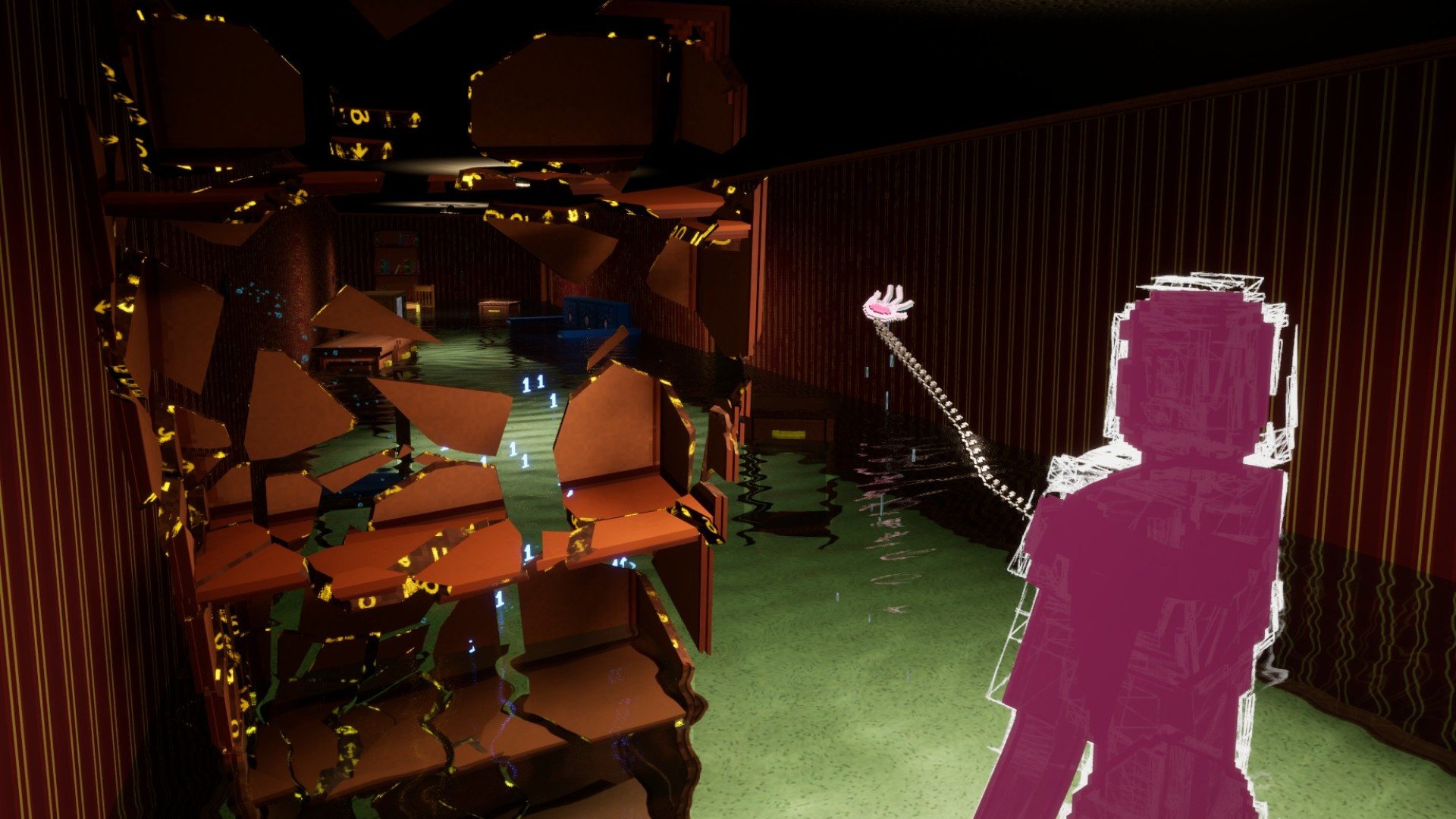 Learn the art of destruction. Shatter furniture. Spank viruses. Break the game — literally.