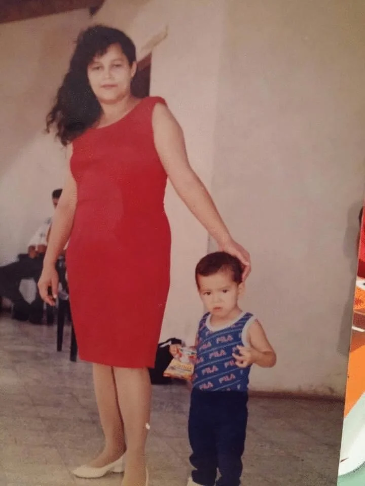 My mom and I in Honduras.