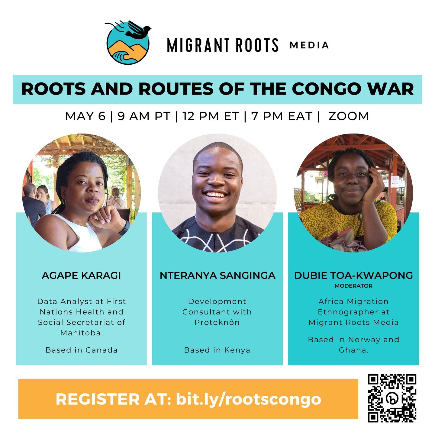 Join us for a conversation with Agape Karagi and Nteranya Sanginga about the complex web of geopolitical, economic, and human entanglements that have shaped the ongoing conflict in the Democratic Republic of Congo. The panel will explore some of the 