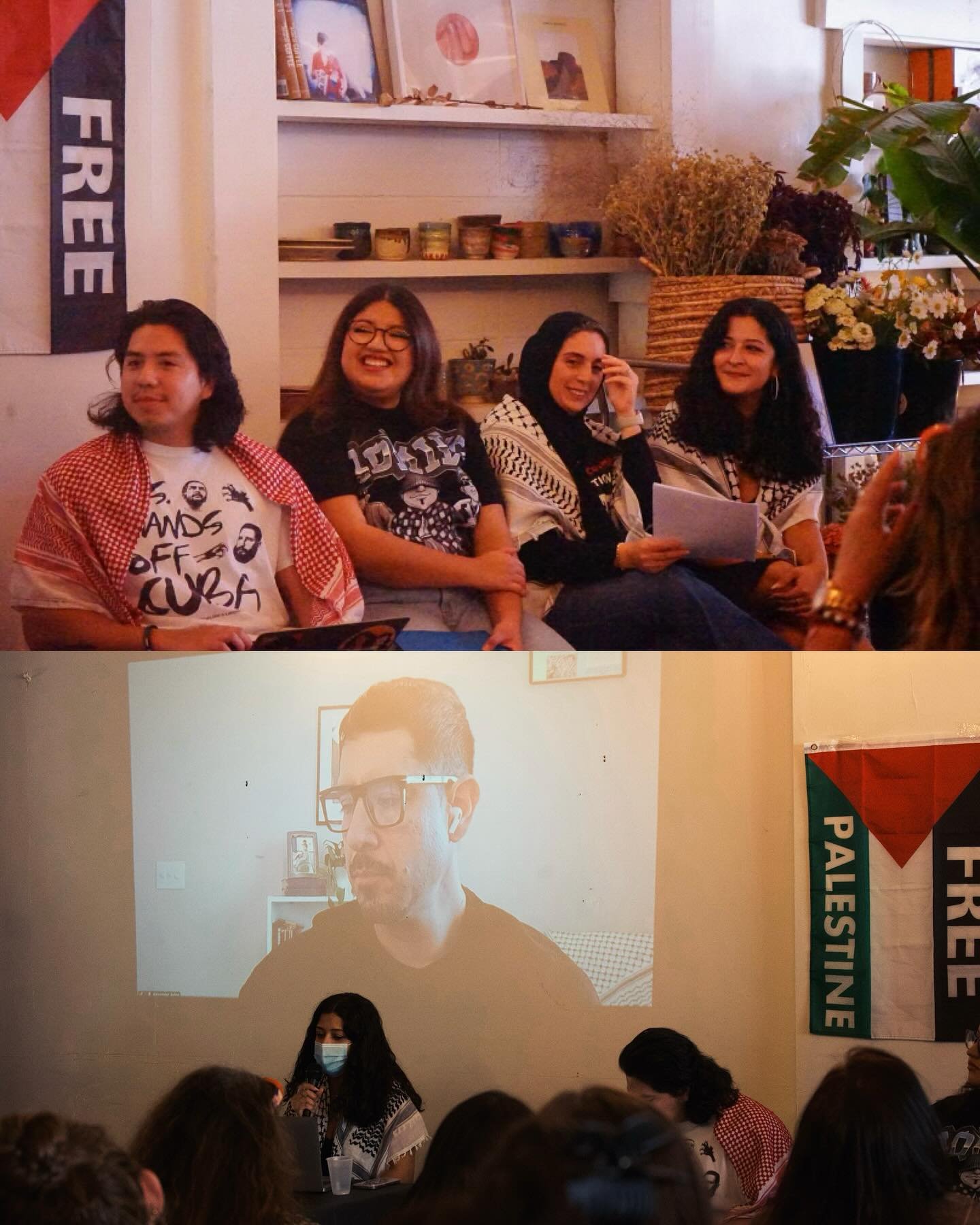 We carry the knowledge of the historical oppression, but also of the historical resistance of our people, from Abya Yala to Falasteen. 

Many thanks to everyone who attended this past Saturday&rsquo;s teach-in, &ldquo;Solidarity Between Peoples: From