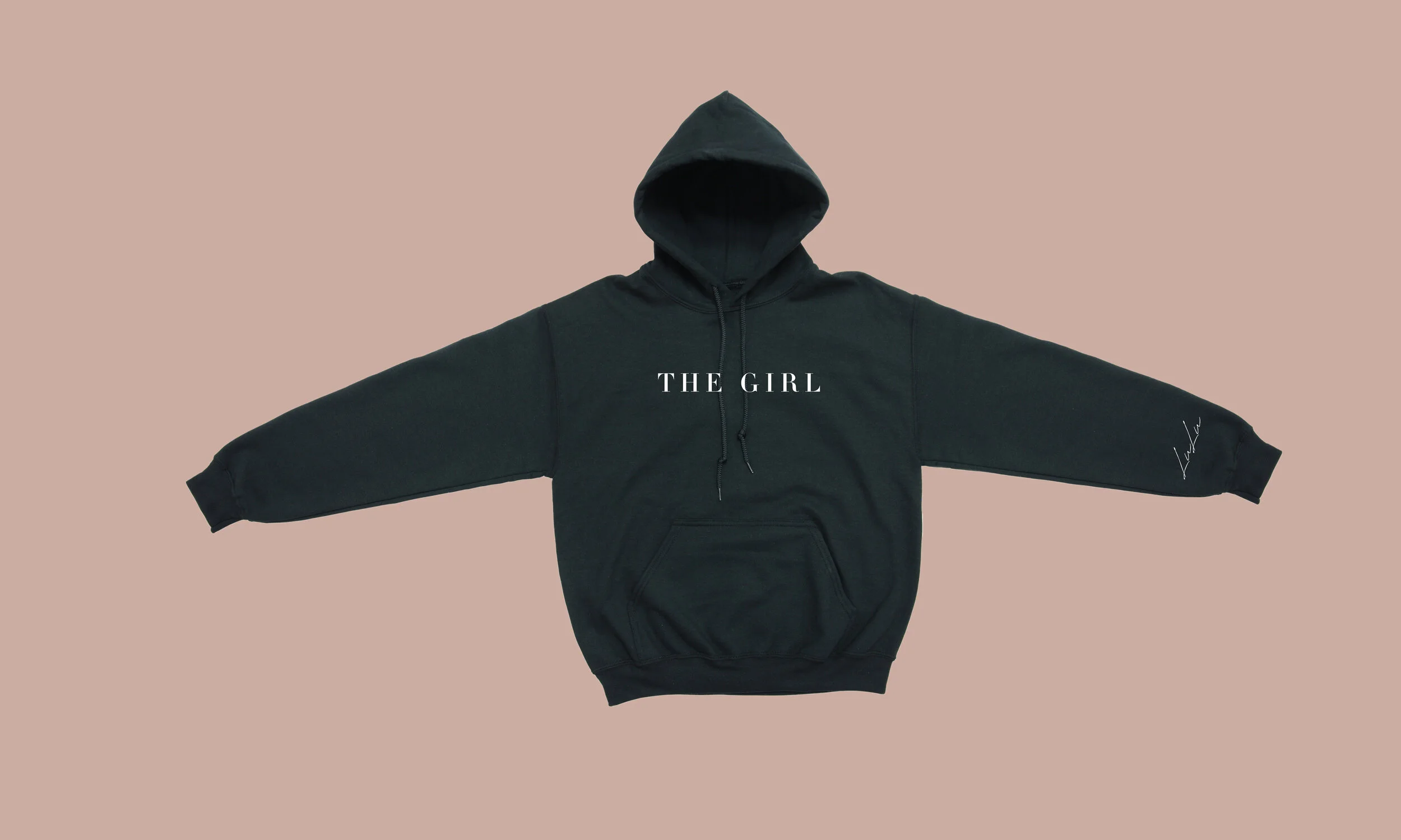 The Girl Black Hoodie (Front).jpg