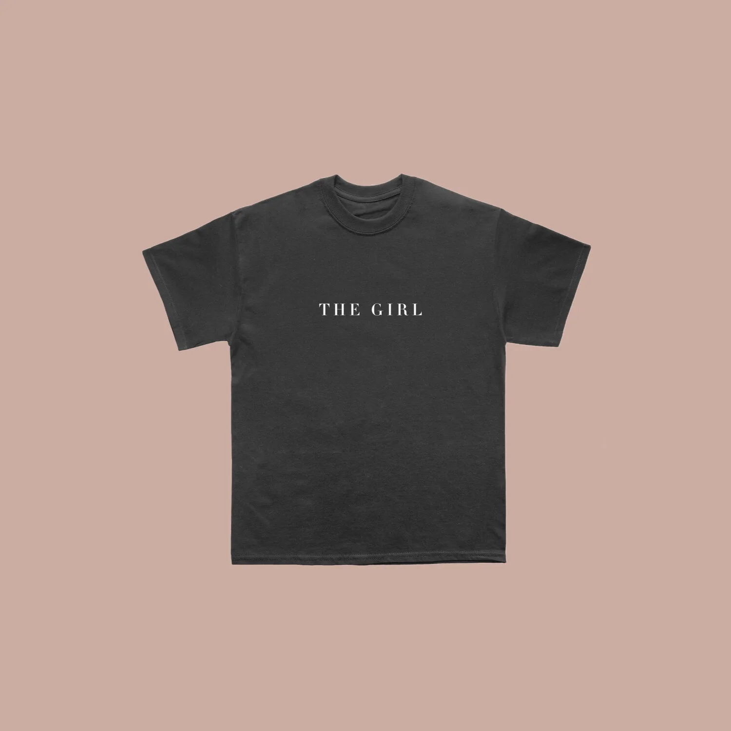The Girl -  Charcoal Tee