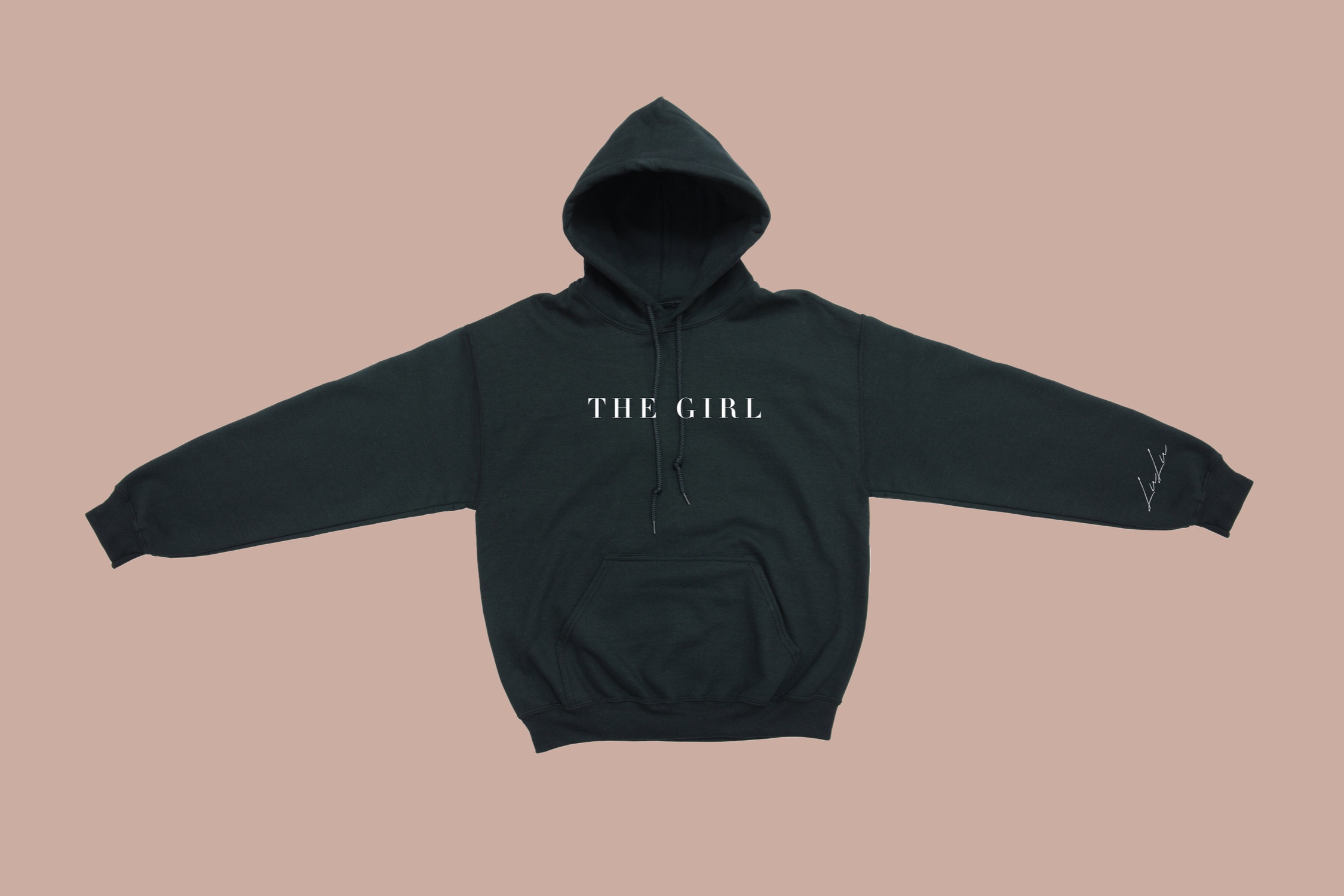 The Girl - Black Hoodie