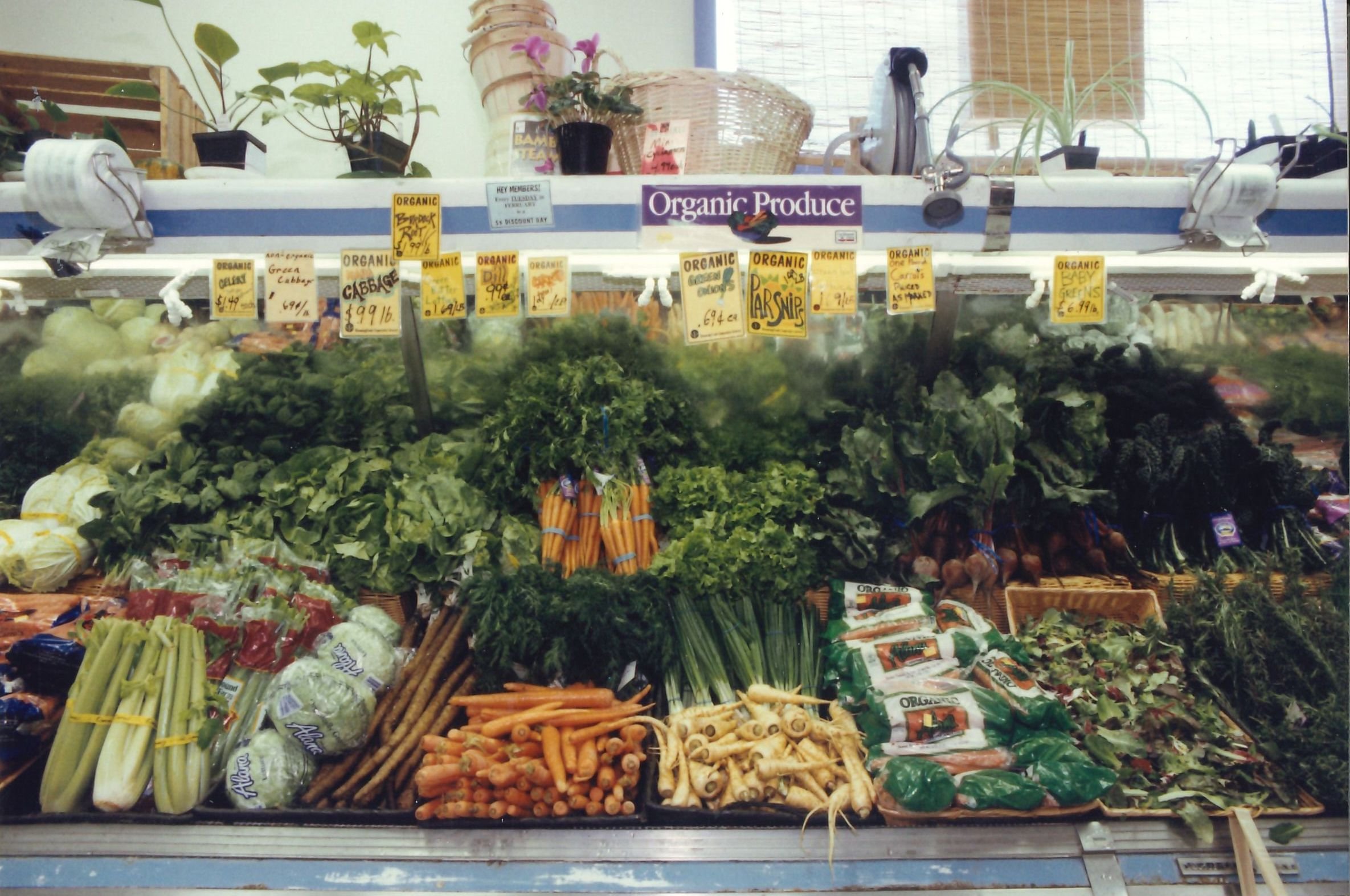 Bloomingfoods East Store Produce Section