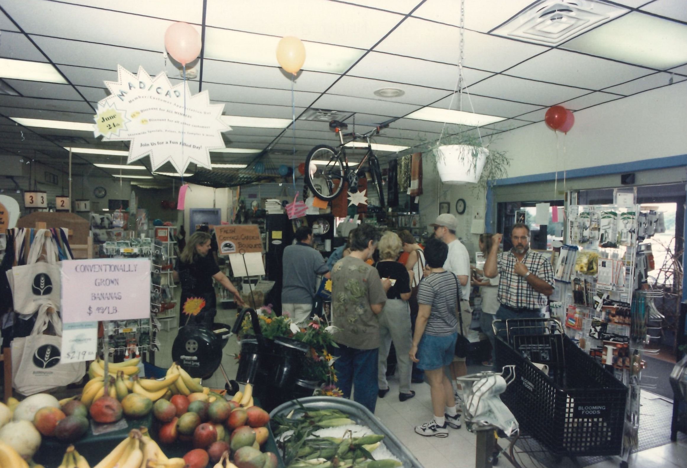 Inside Bloomingfoods East Store